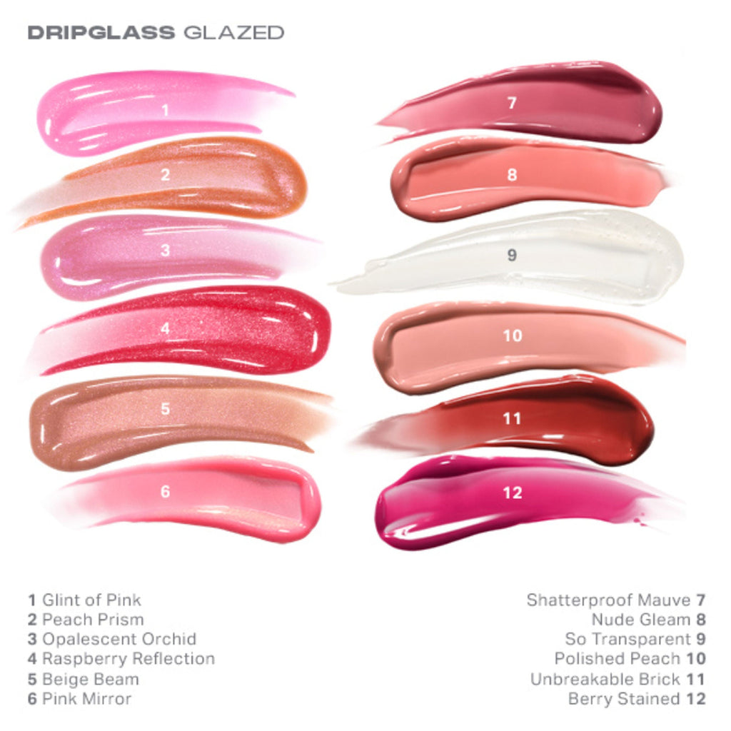 MORPHE Dripglass Glazed High Shine Lip Gloss - Pink Mirror