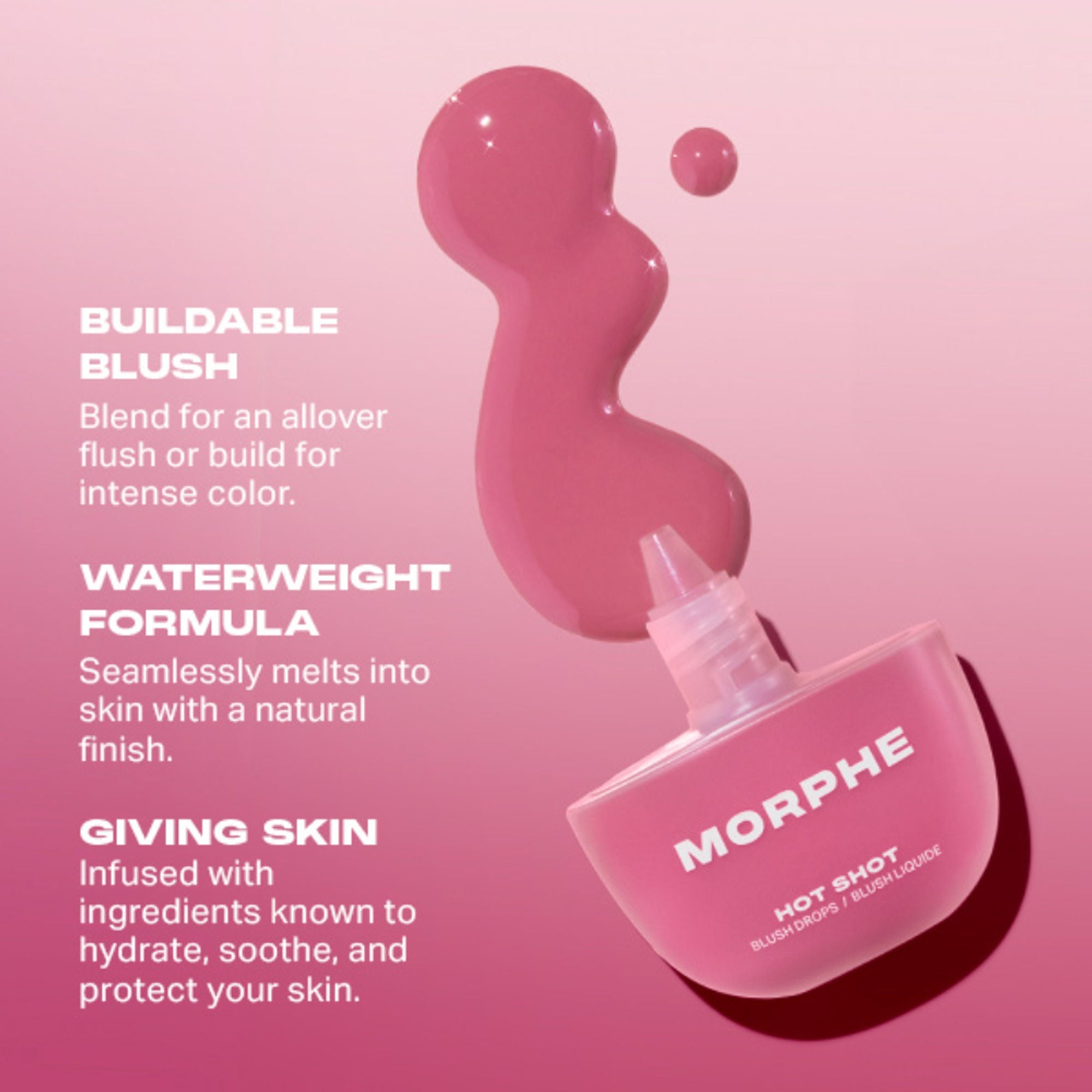 MORPHE Hot Shot Blush Drops - Fireball