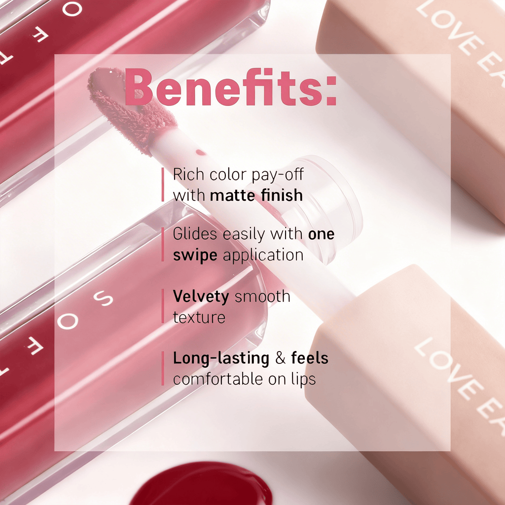 Love Earth Softy Tinty Lipstick - Mocha Melt