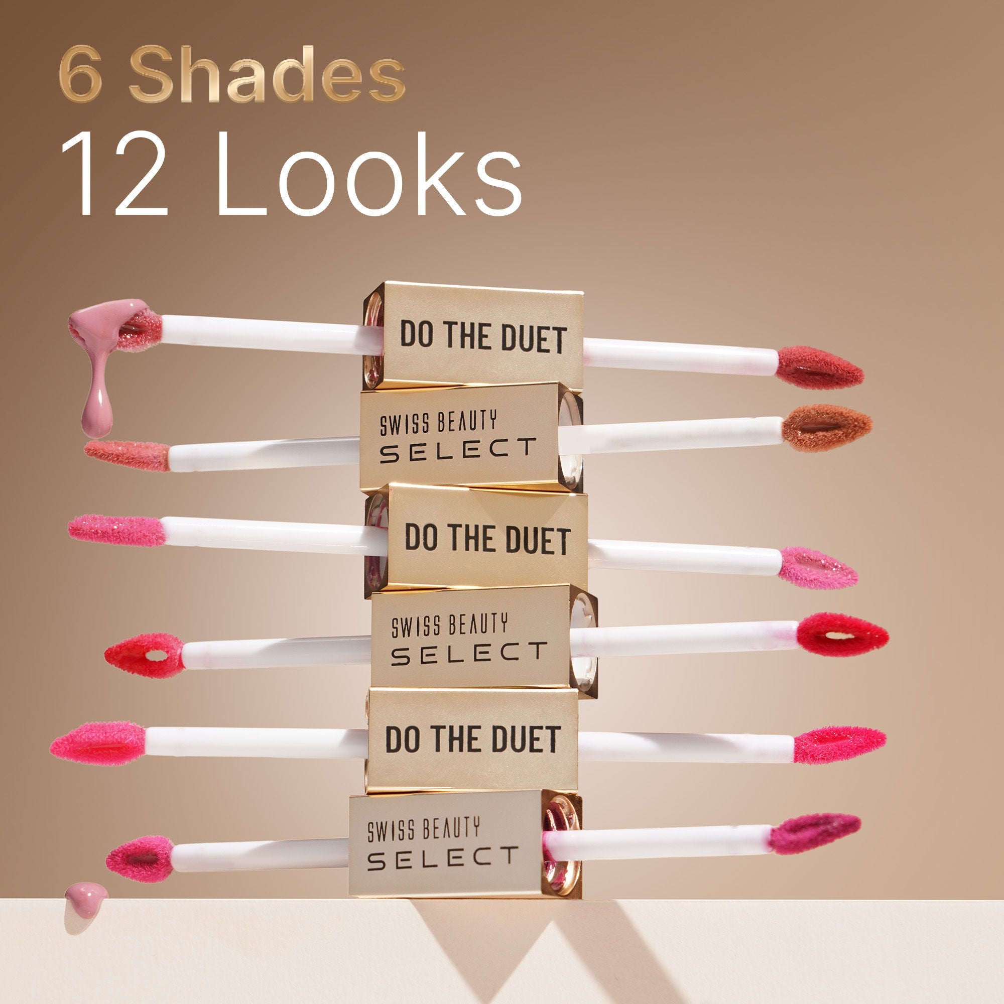 Swiss Beauty Select Do The Duet Lipstick - 2 French Rose