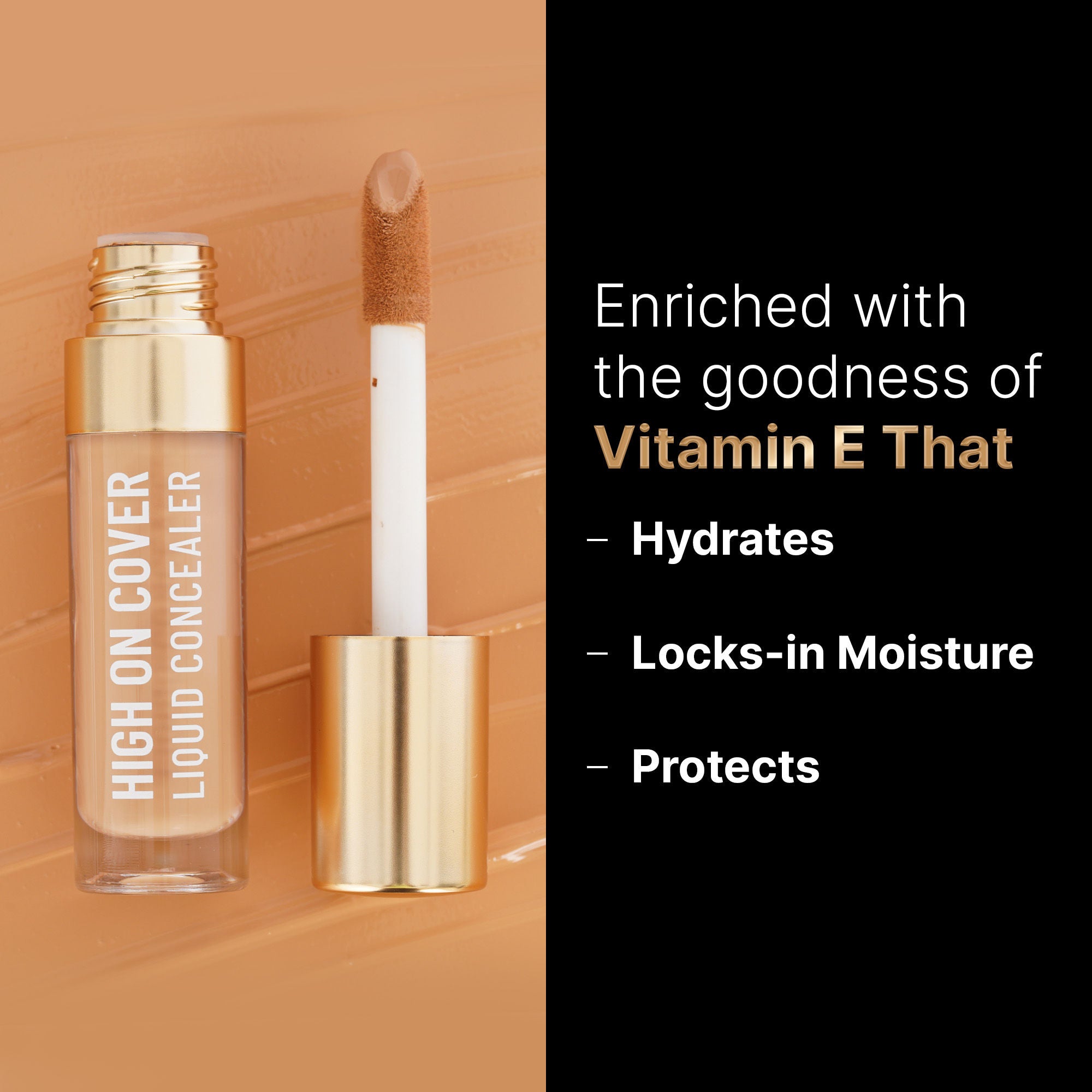 Swiss Beauty Select High on Cover Liquid Concealer - 3.5 Dusky To Deep