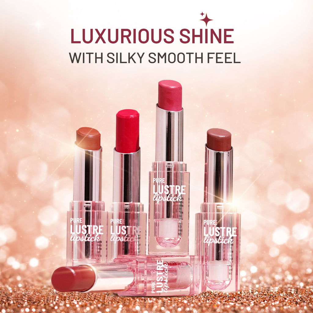 Swiss Beauty High Shine Finish Smooth Glide Pure Lustre Lipstick - 5 Silk Pink