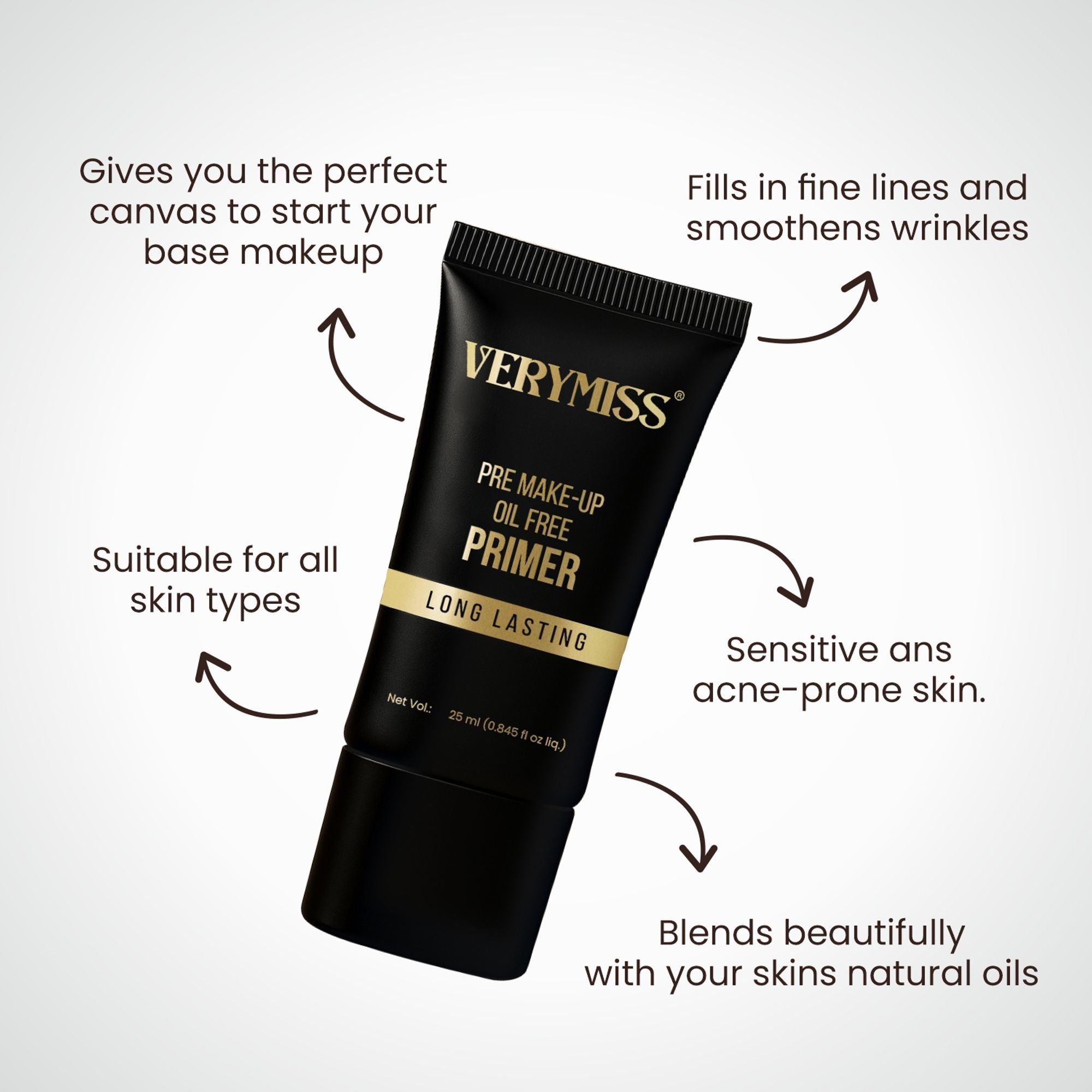 VERYMISS Ultimate Makeup Combo - 2 + Free Makeup Pouch