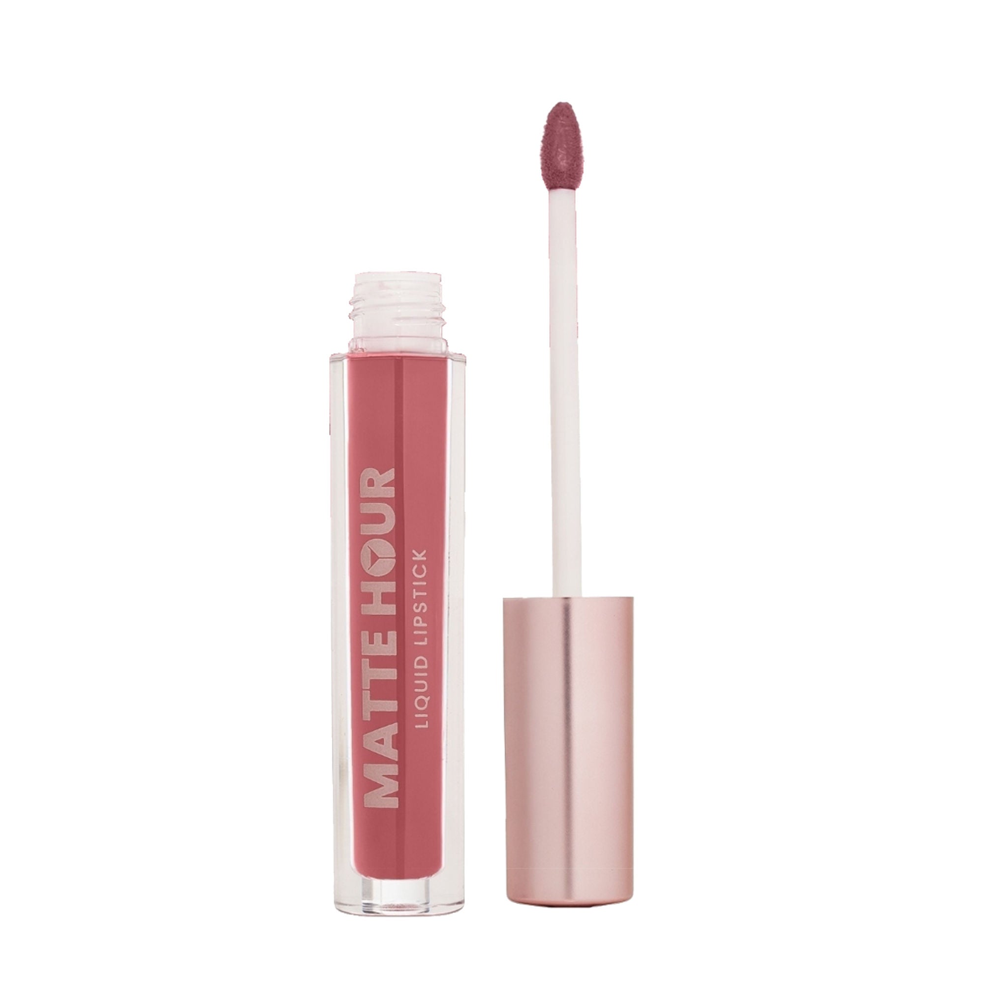 Swiss Beauty Matte Hour Waterproof Liquid Lipstick, Up To 10-Hour - 2 Rose All Day