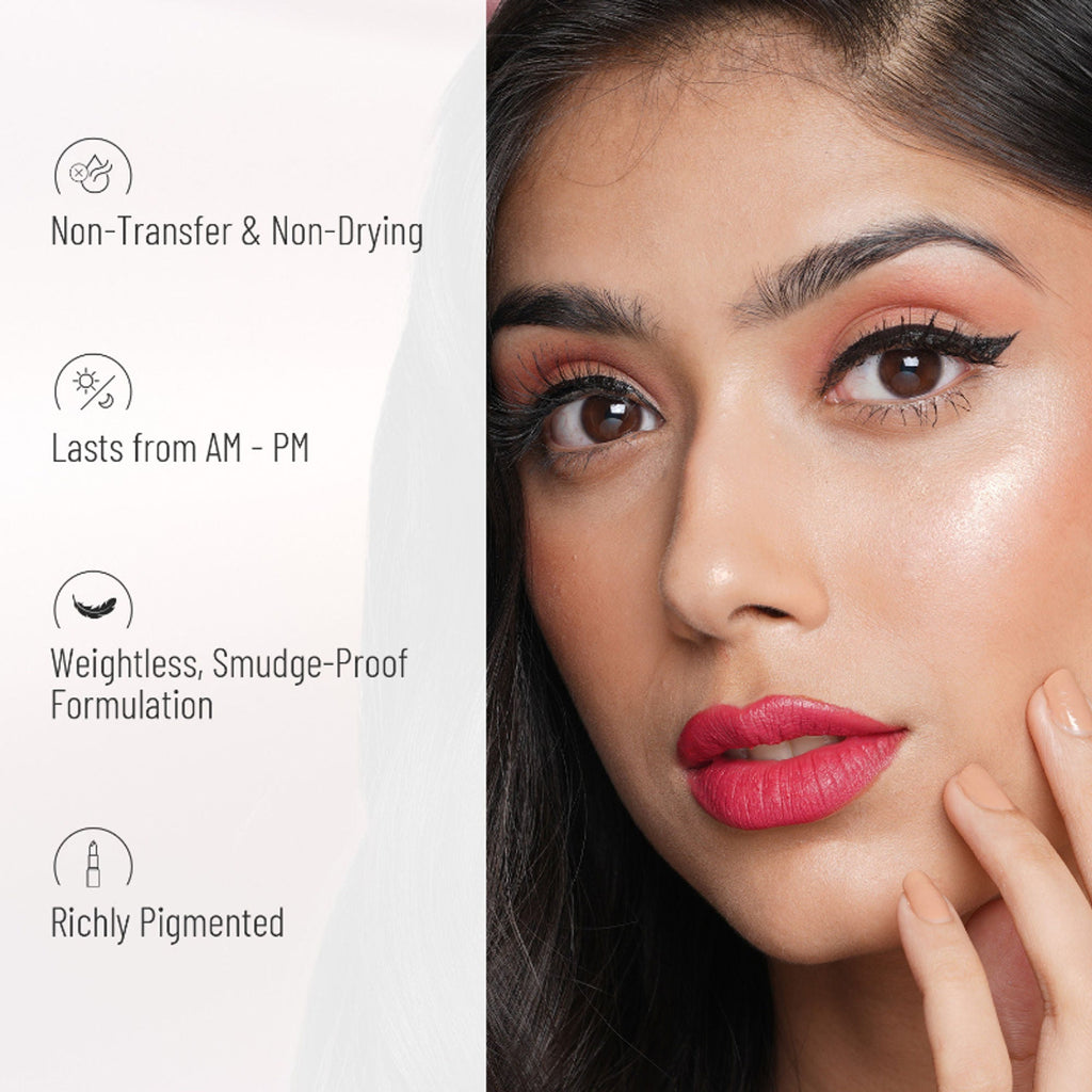 Swiss Beauty Non-Transfer Matte Lipstick - 26 Sand Rose