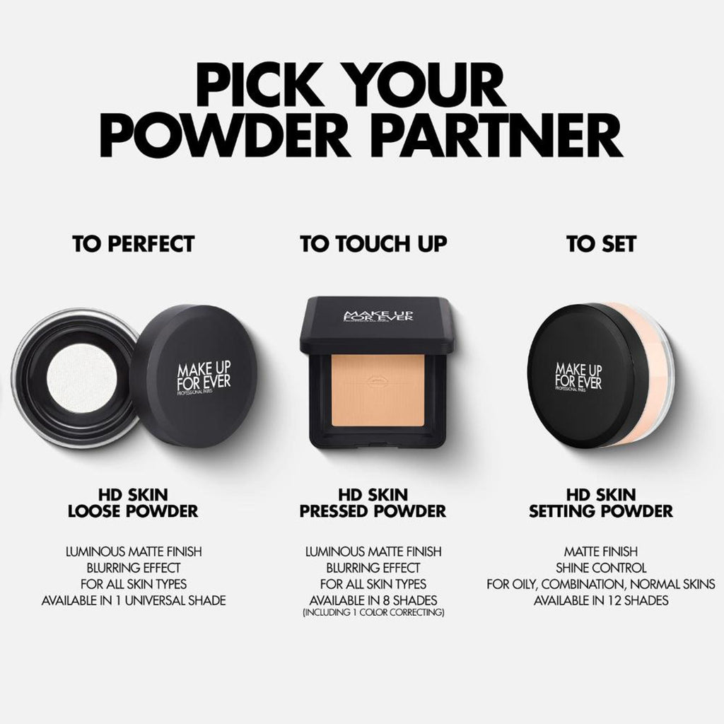 MAKE UP FOR EVER Hd Skin Pressed Powder - 1.1 Light
