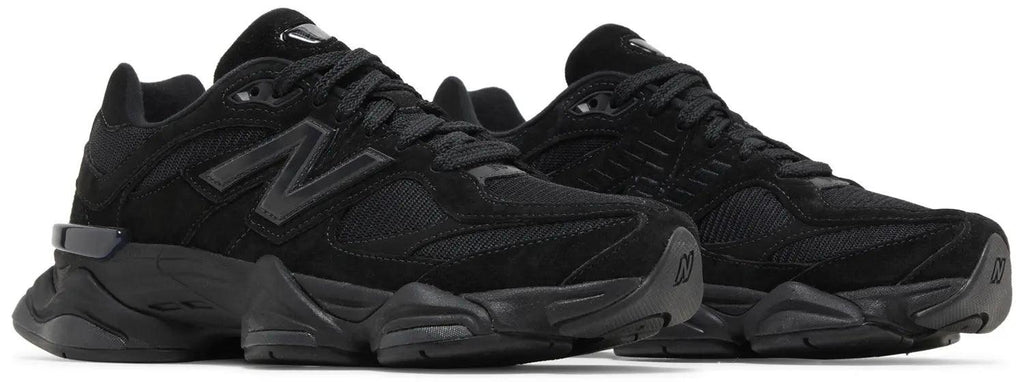 New Balance 9060 Triple Black Suede