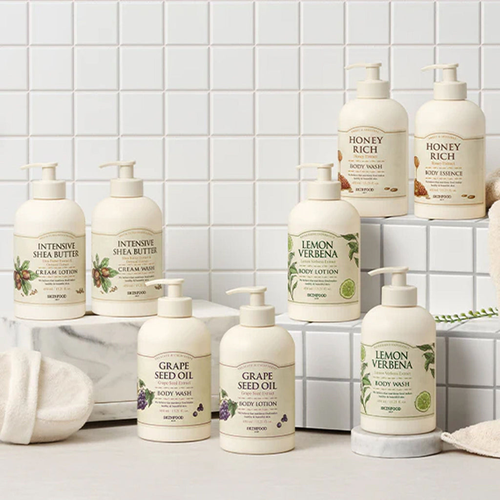 Skinfood Grape Seed Oil Body Wash - Nourishing, Antioxidant-Rich, Revitalizing
