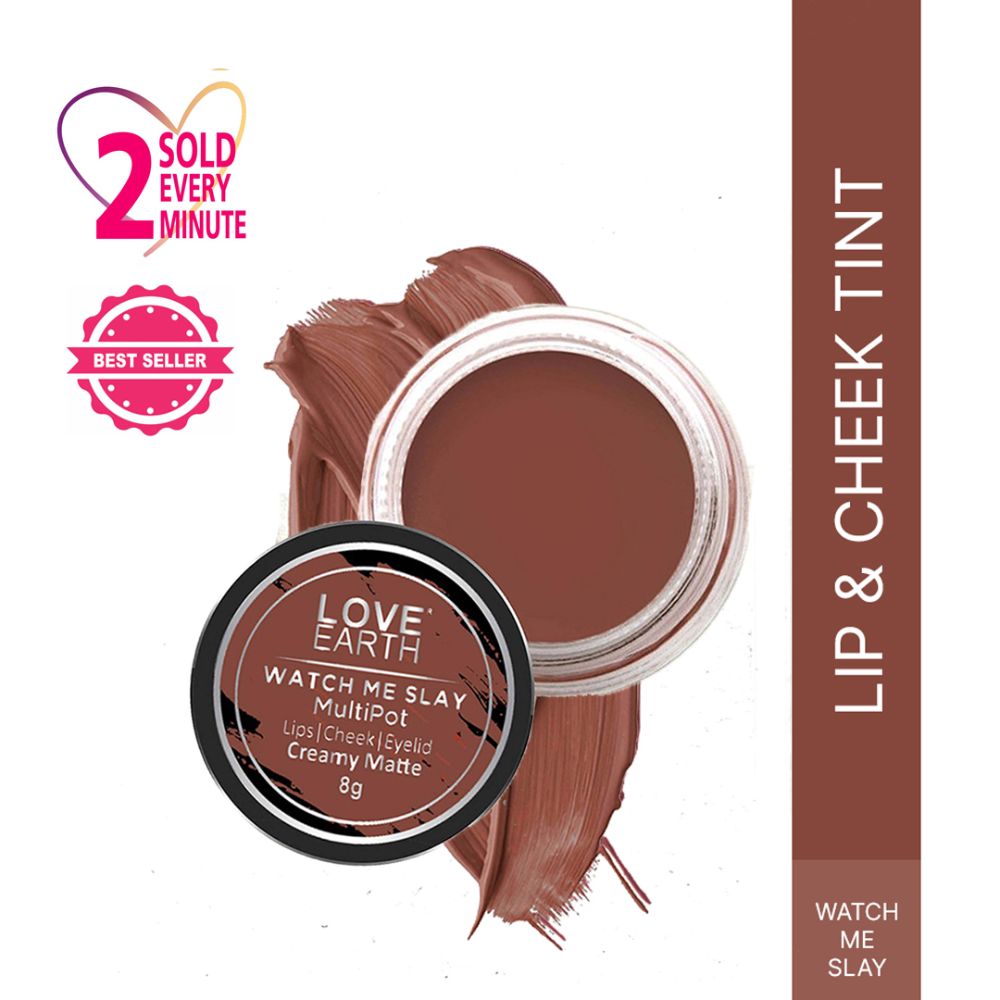Love Earth Lip Tint & Cheek Tint Multipot-Watch Me Slay