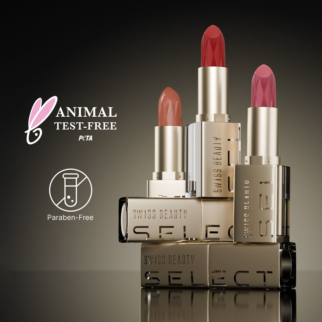 Swiss Beauty Select Creme Touch Hydrating Lipstick - 8 Passionate Pink