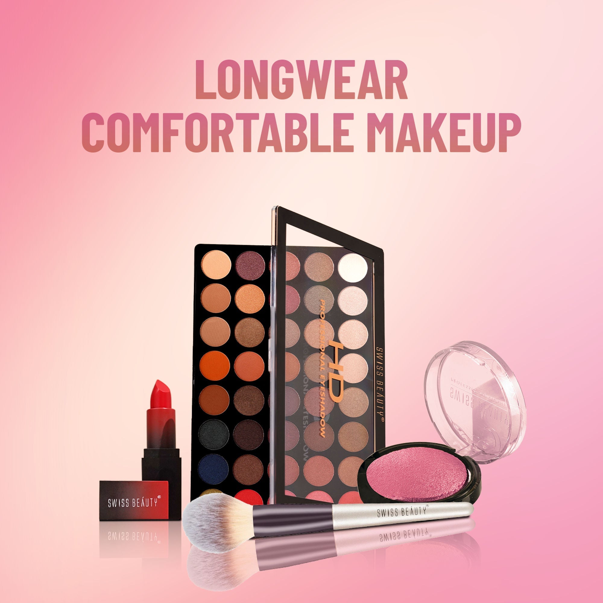 Swiss Beauty Professional Blusher - 12 Light Up