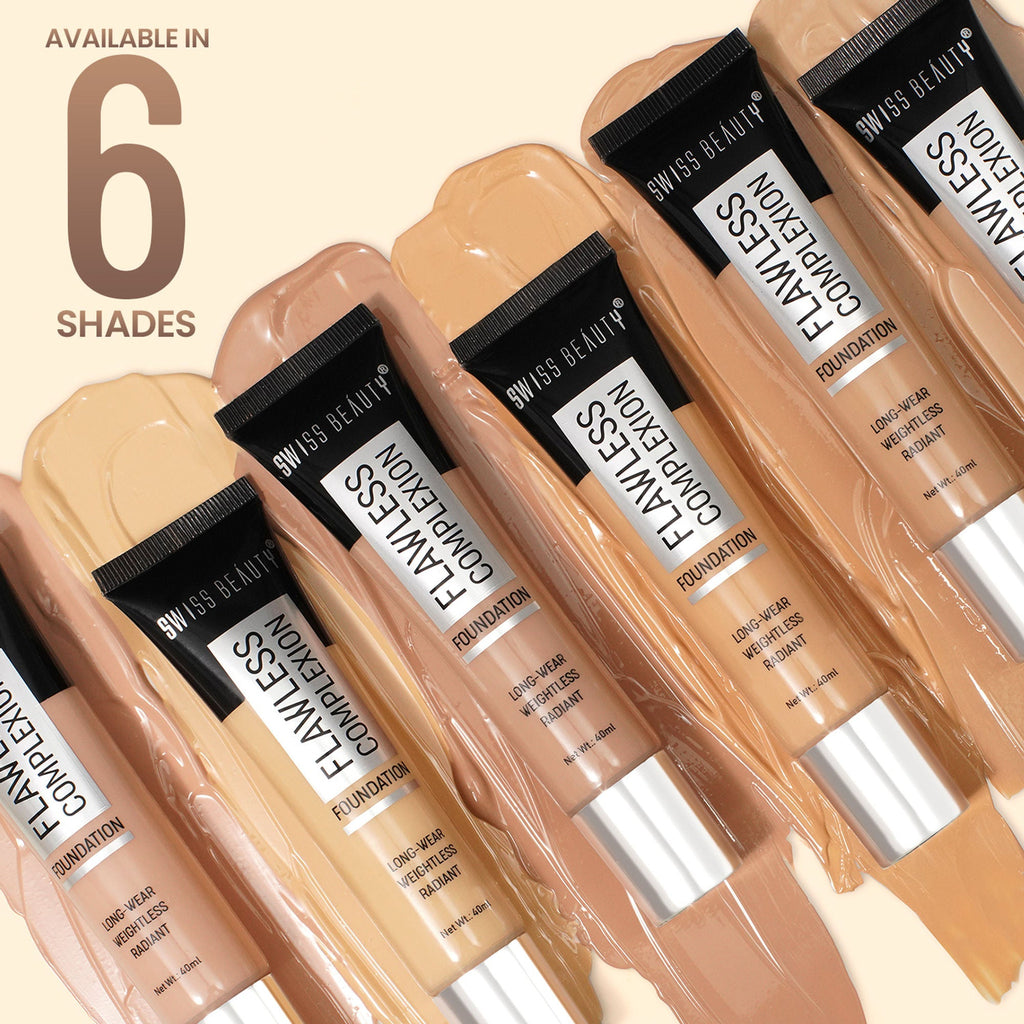 Swiss Beauty Flawless Complexion Foundation - 2 Fair Ivory