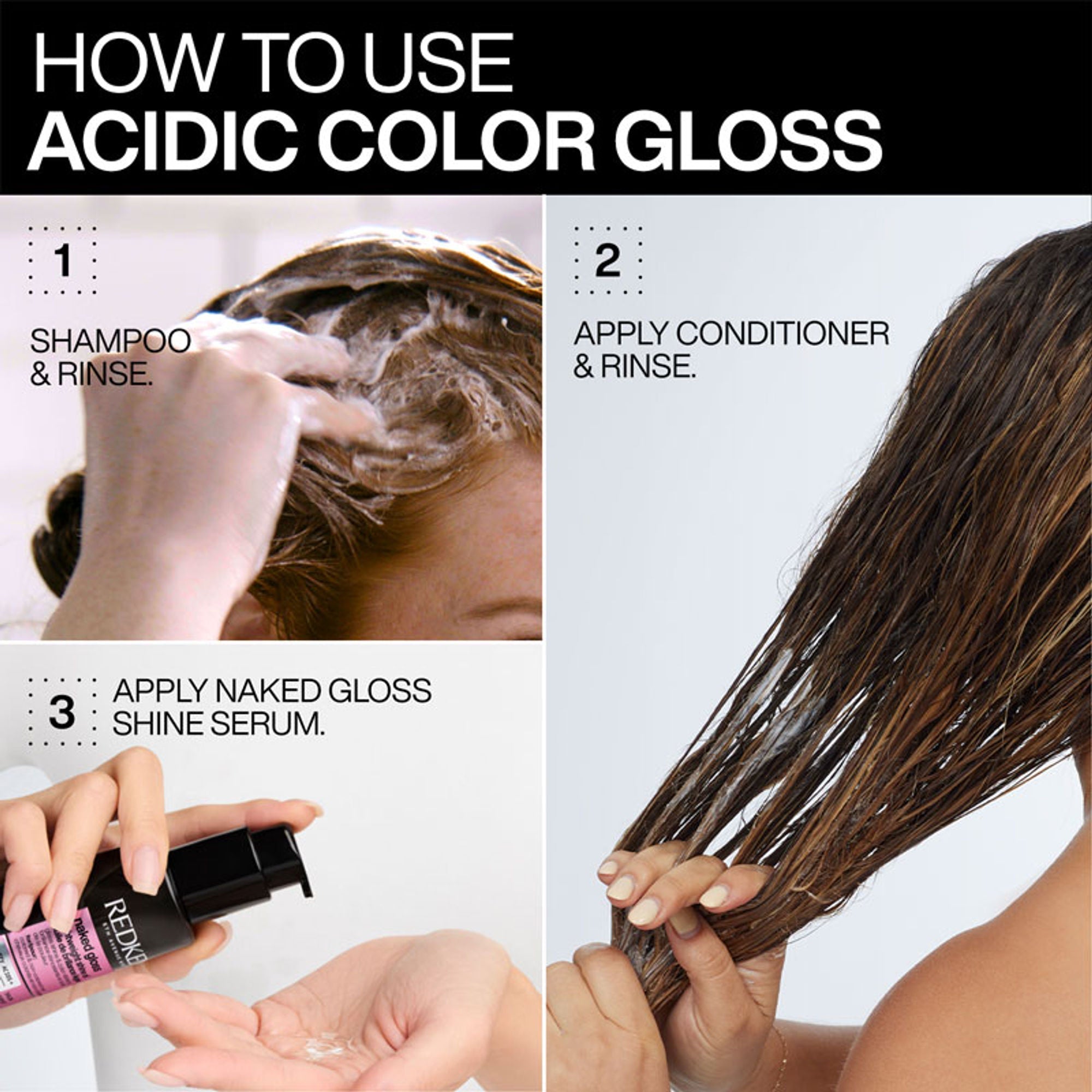 Redken Acidic Colour Gloss Sulphate-Free Shampoo For Hair Colour Protection & Shine