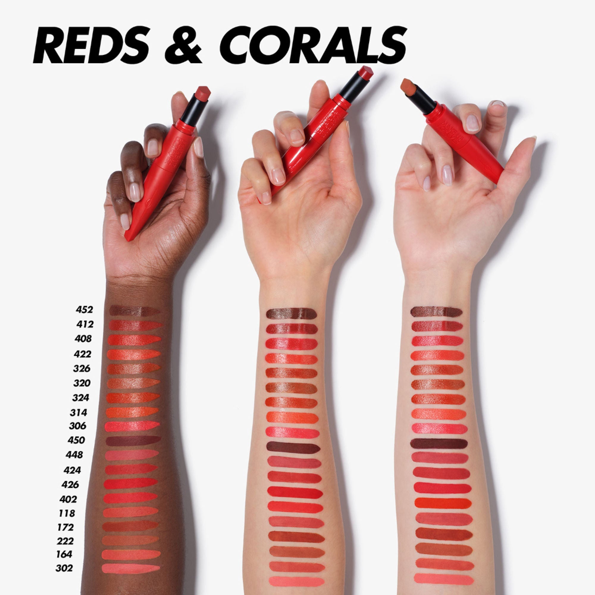 MAKE UP FOR EVER Ra For Ever Stick Matte - 424 Flaming Hot Red