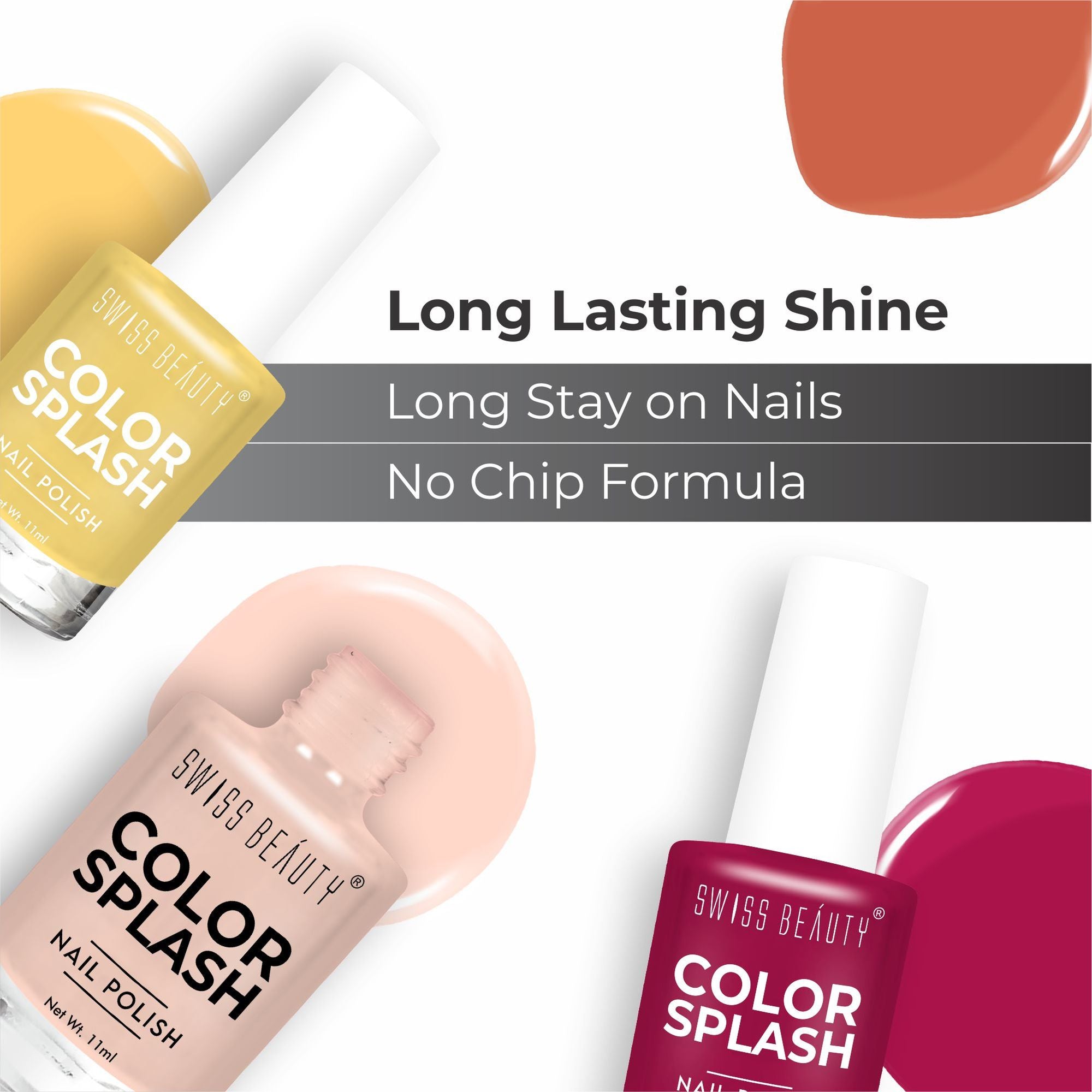 Swiss Beauty Color Splash Nail Polish - Shade-58