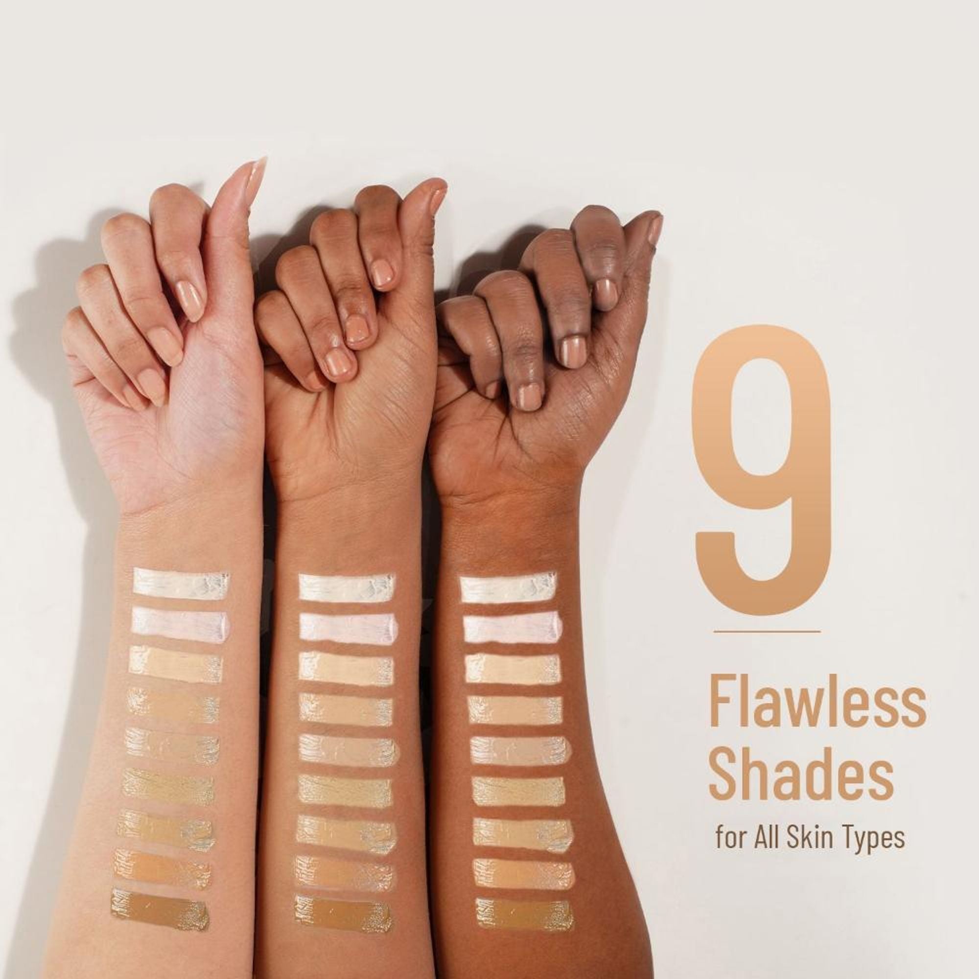 Swiss Beauty High Performance Foundation With Vitamin C & Niacinamide Light-Weight - 07 Natural Buff