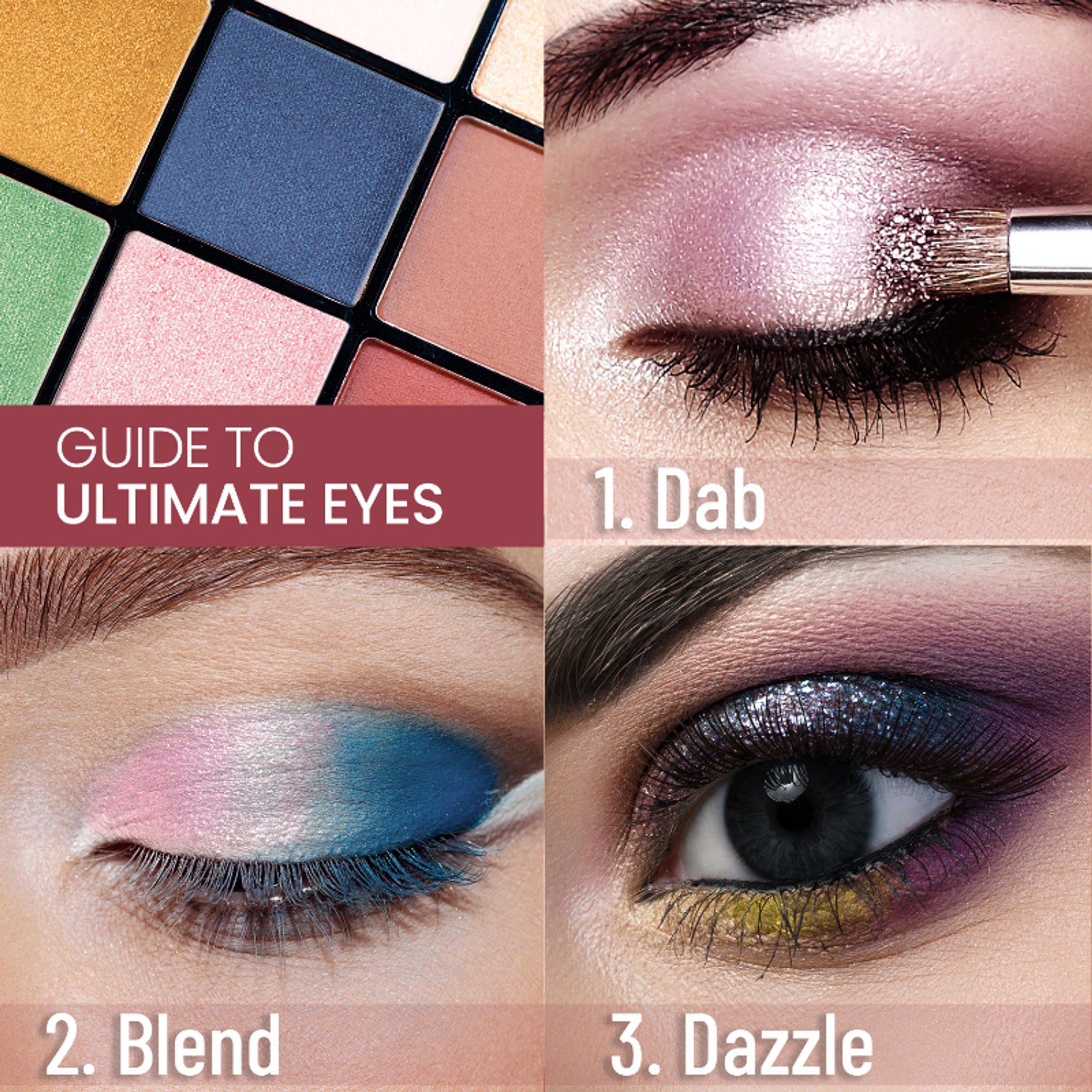 Swiss Beauty Ultimate 9 Pigmented Colors Eyeshadow Palette - 1
