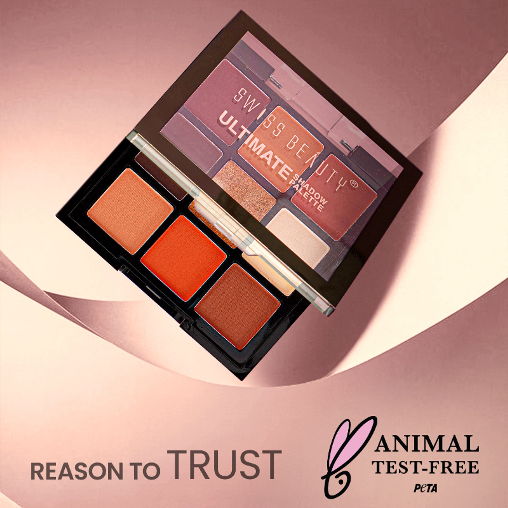 Swiss Beauty Ultimate 9 Pigmented Colors Eyeshadow Palette - 4
