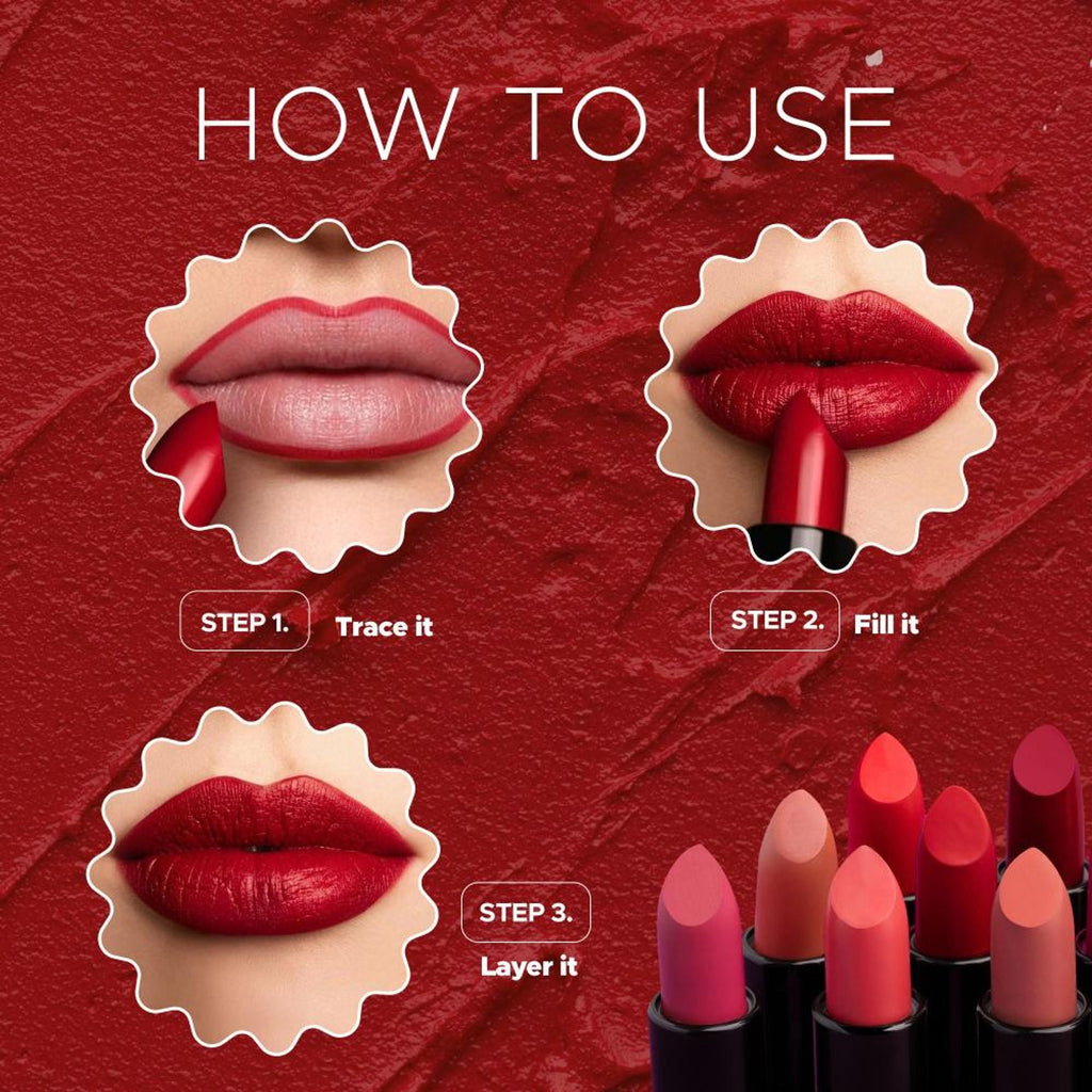 Hilary Rhoda Creamy Touch Lipstick - Brown Blush 06
