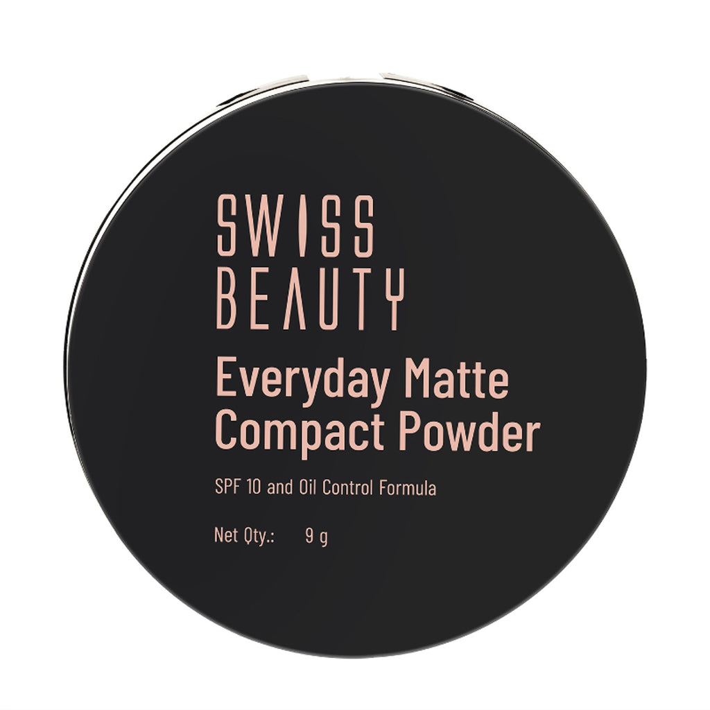 Swiss Beauty Everyday Matte Compact - 2 Beige