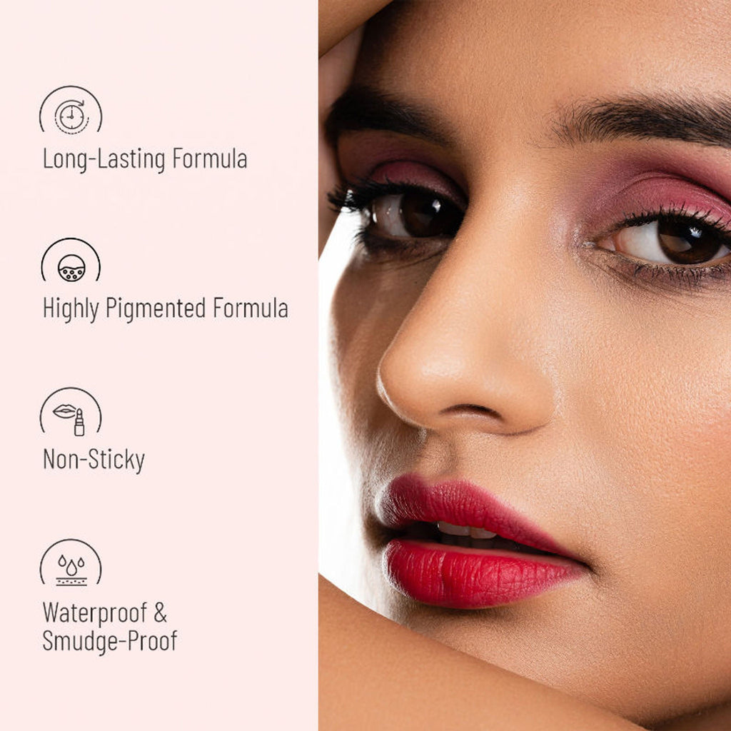 Swiss Beauty Ultra Smooth Matte Liquid Lipstick - 9 Mauve Taupe