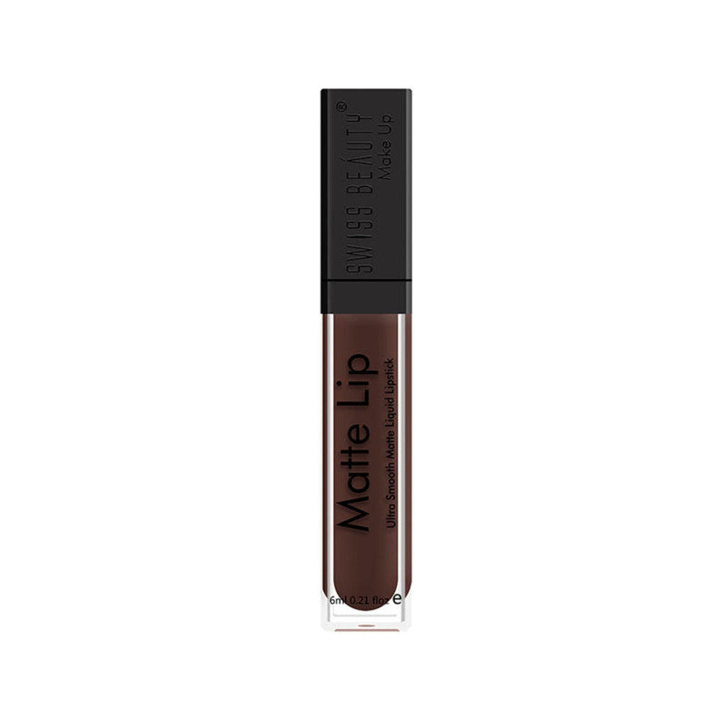 Swiss Beauty Ultra Smooth Matte Liquid Lipstick - 11 Coffee