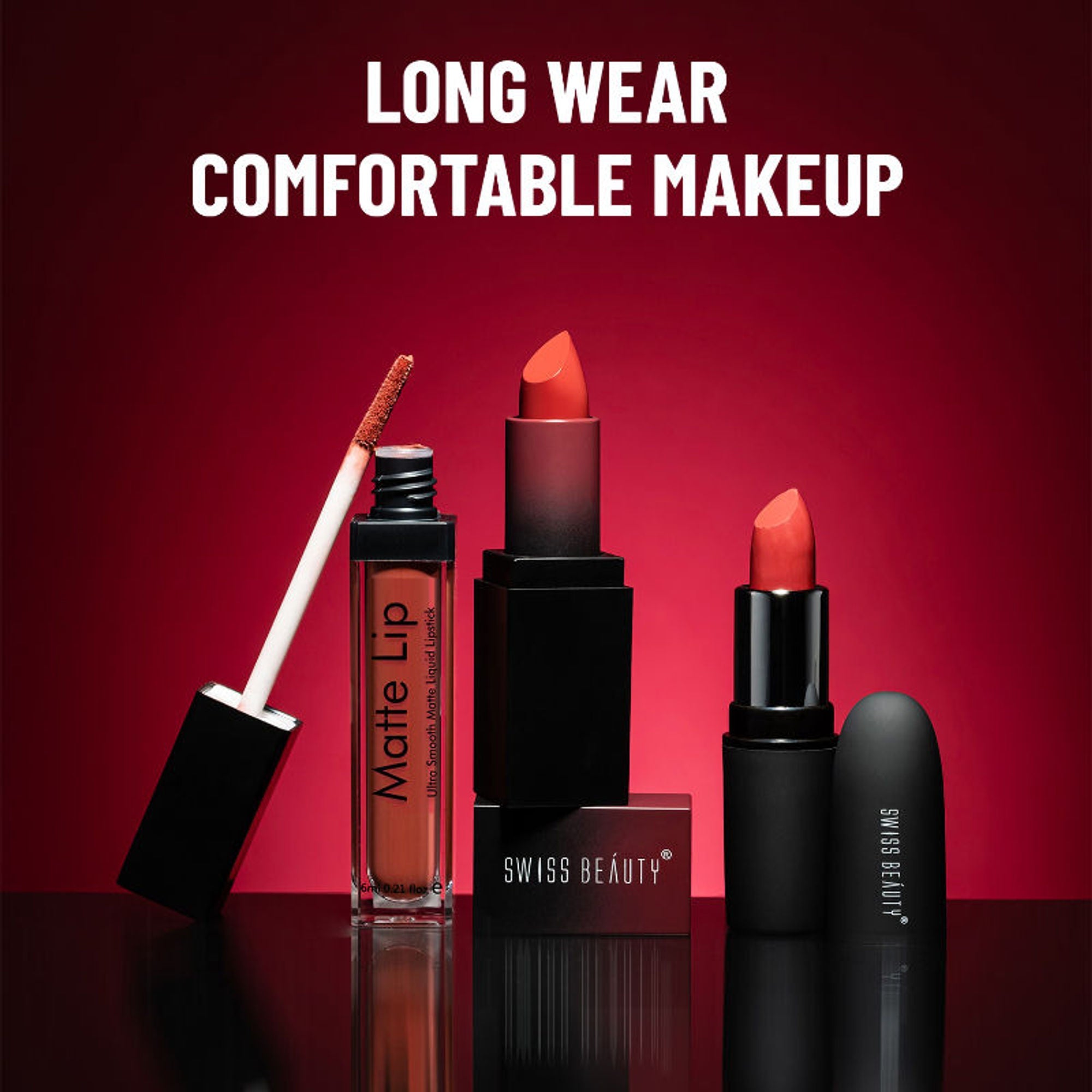 Swiss Beauty Ultra Smooth Matte Liquid Lipstick - 23 Iconic Nude