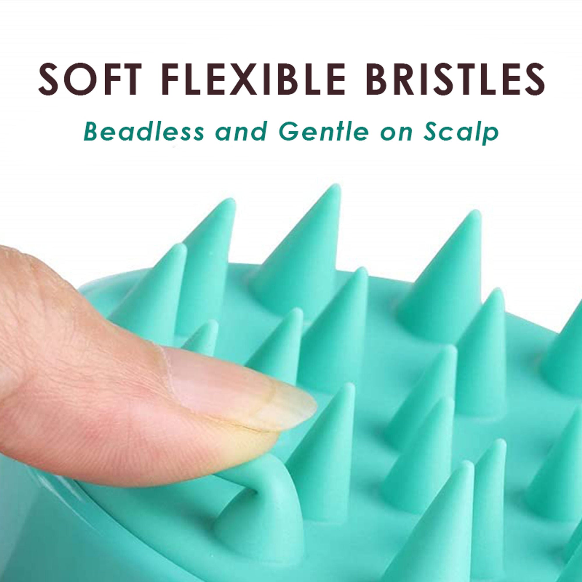 Scalppie Scalp Massager And Shampoo Brush - Blue