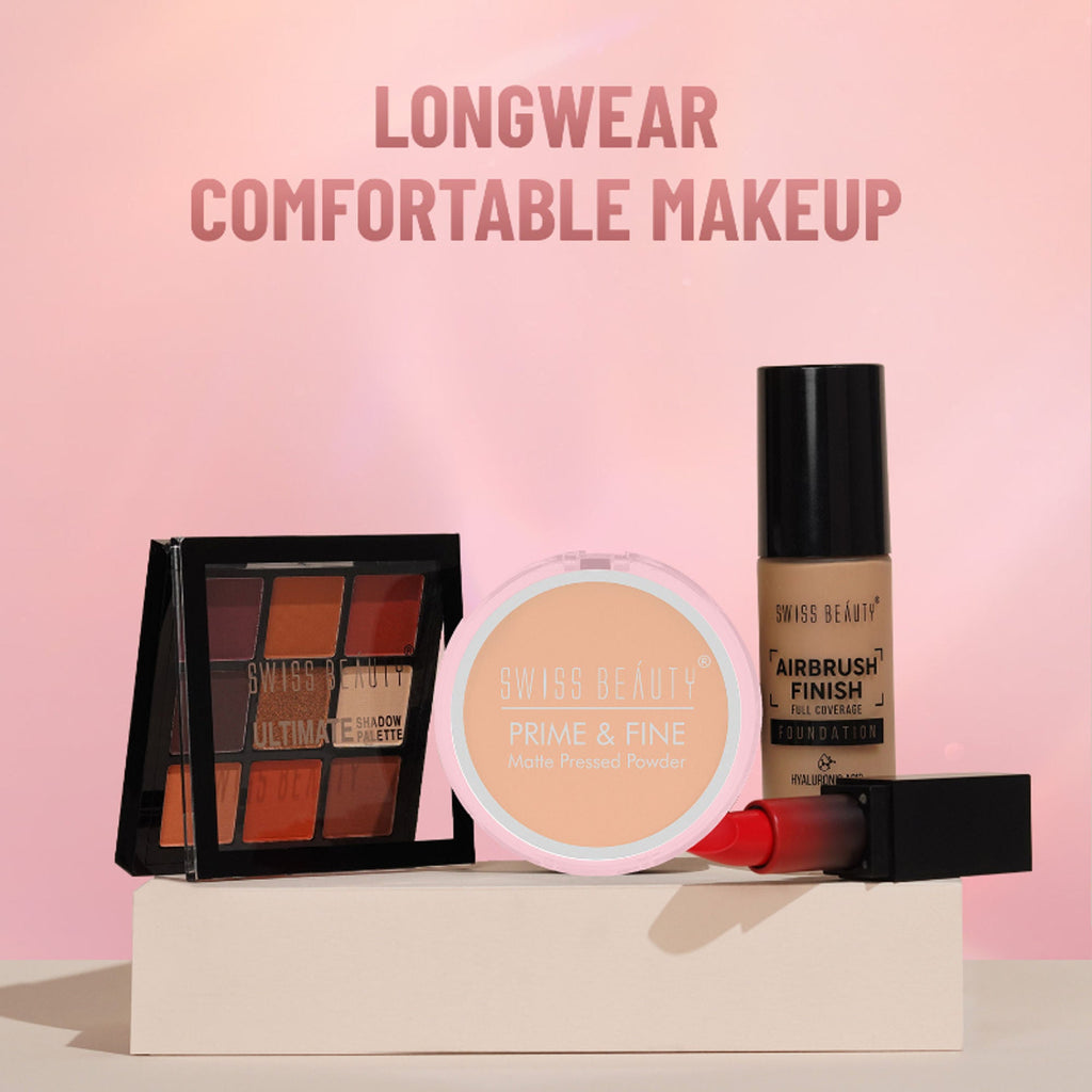 Swiss Beauty Prime & Fine Matte Pressed Powder - 2 Very Natural