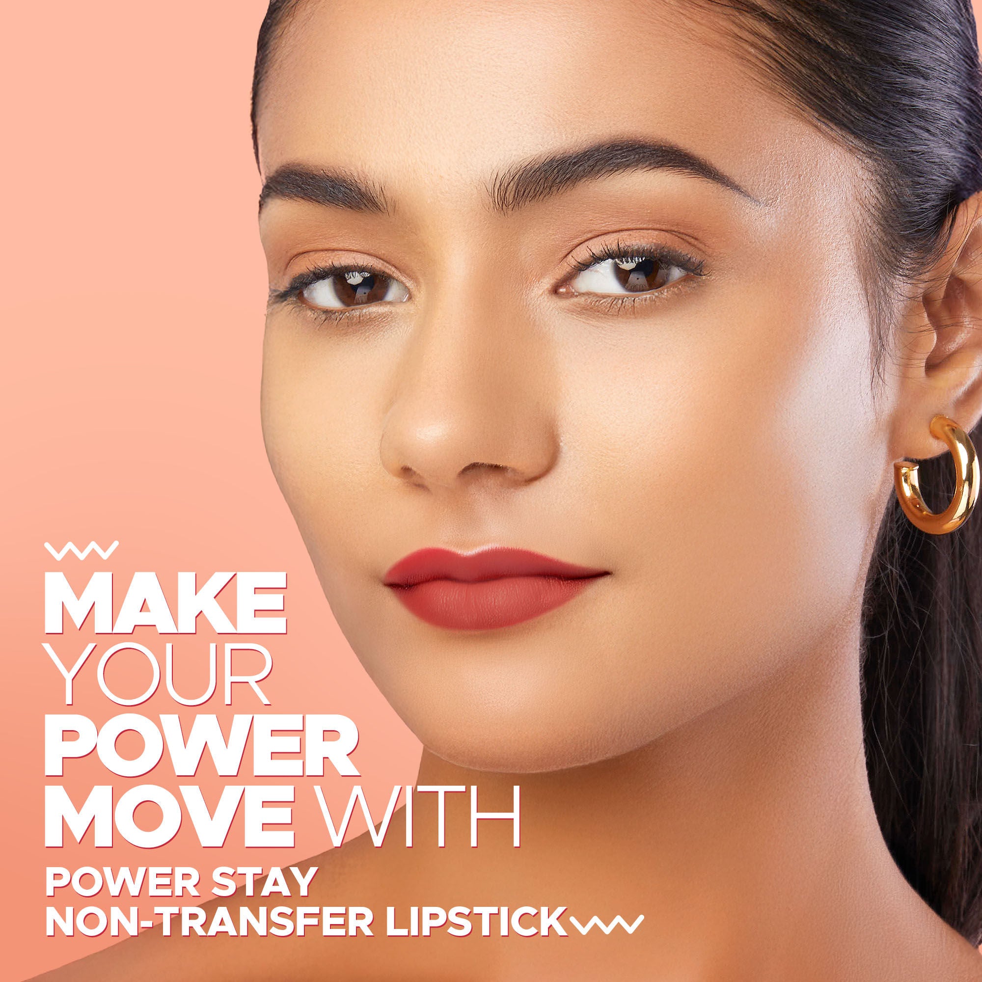 Hilary Rhoda Power Stay Non Transfer Lipstick - Retro Red 16