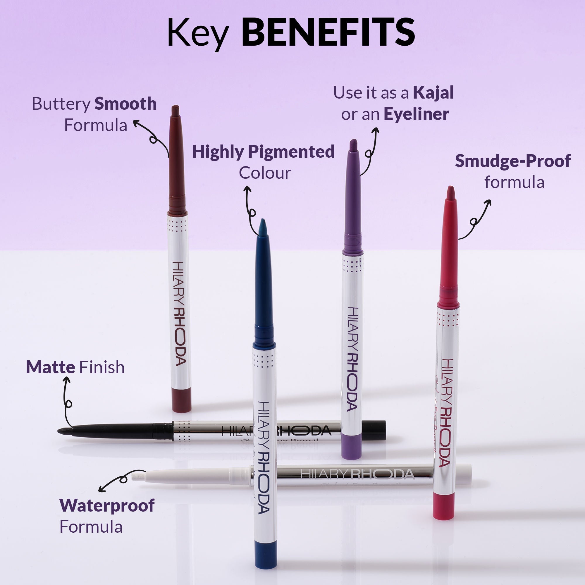 Hilary Rhoda Stroke It Eye Pencil - Simply Purple 04