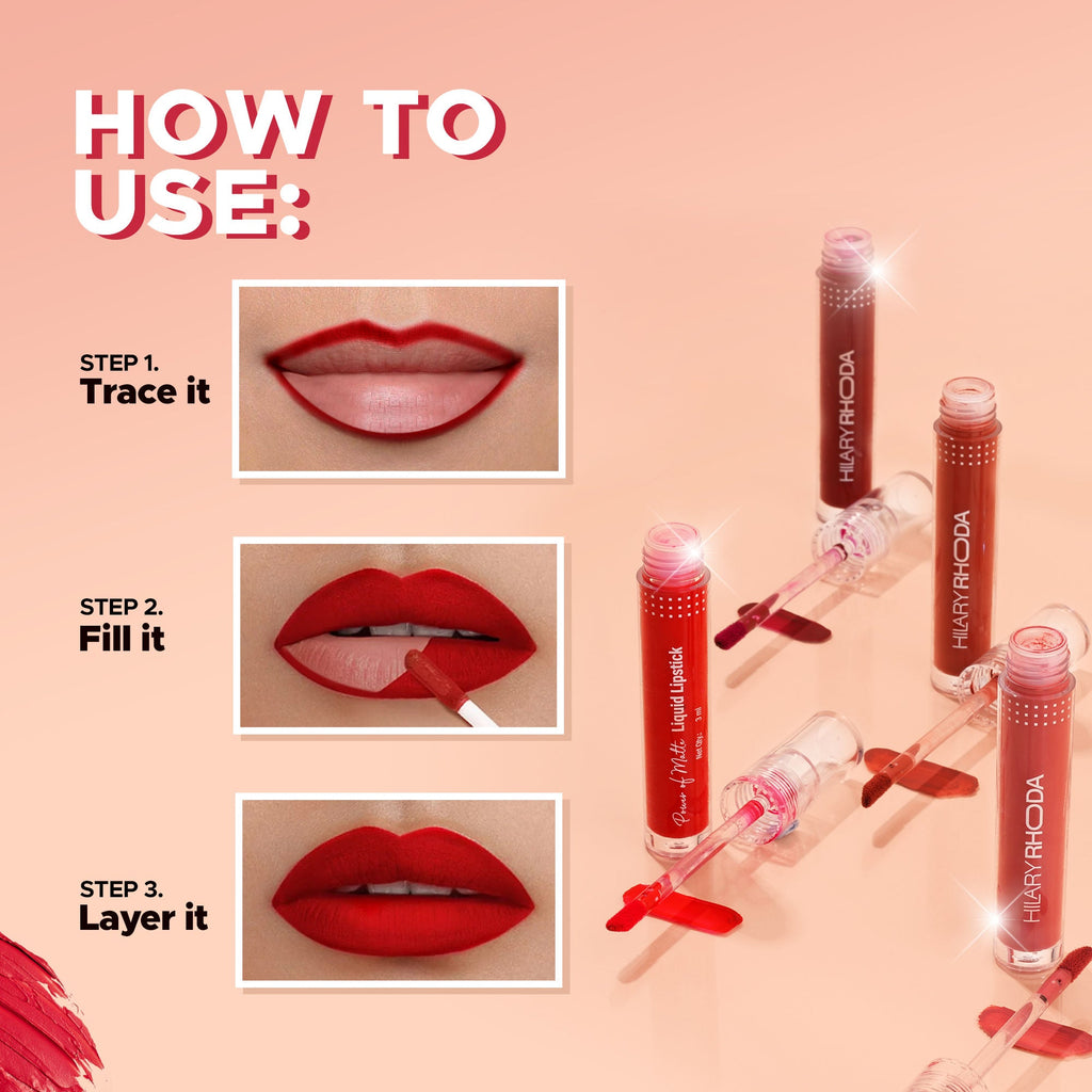 Hilary Rhoda Power Of Matte Liquid Lipstick - Toasted Brown 17
