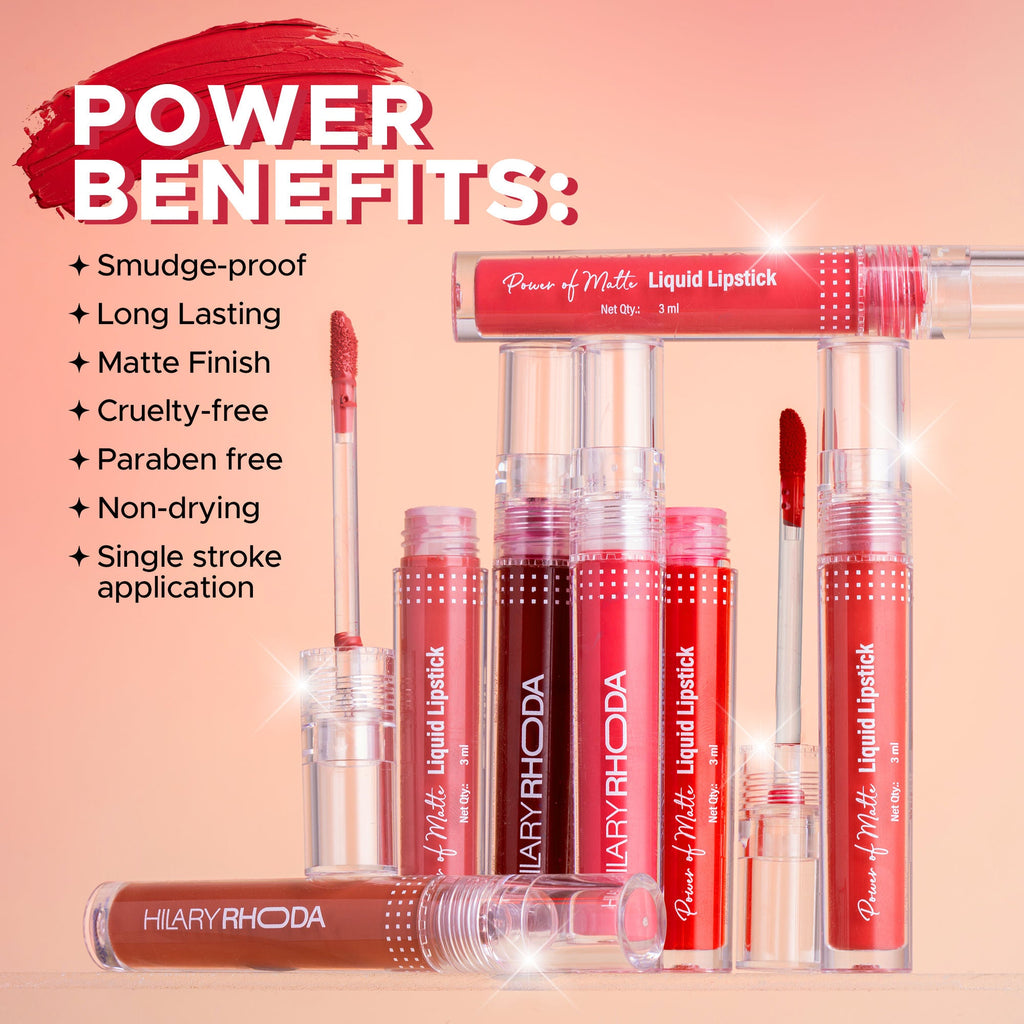 Hilary Rhoda Power Of Matte Liquid Lipstick - Sweet Almond 18