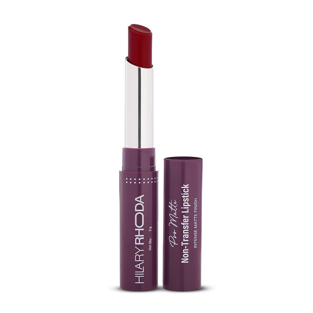 Hilary Rhoda Pro Matte Non-Transfer Waterproof Lipstick - Nude Peach 02