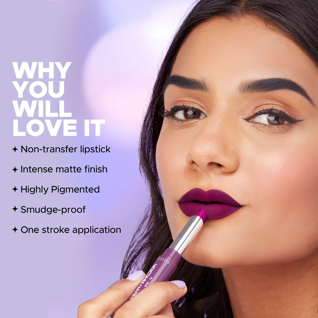 Hilary Rhoda Pro Matte Non-Transfer Waterproof Lipstick - Wild Orchid 09
