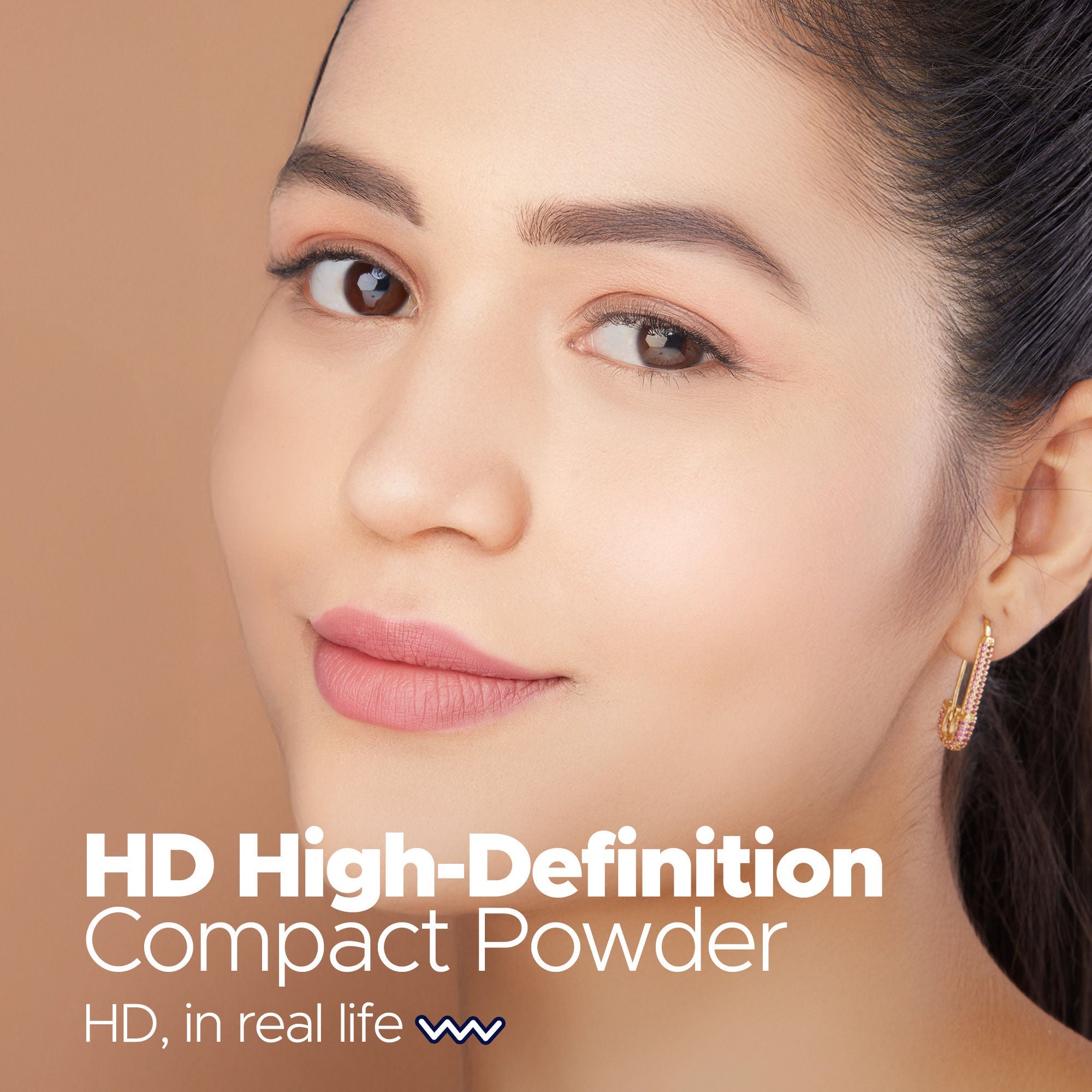 Hilary Rhoda HD High-Definition Matte Pressed Powder - My Ivory 01