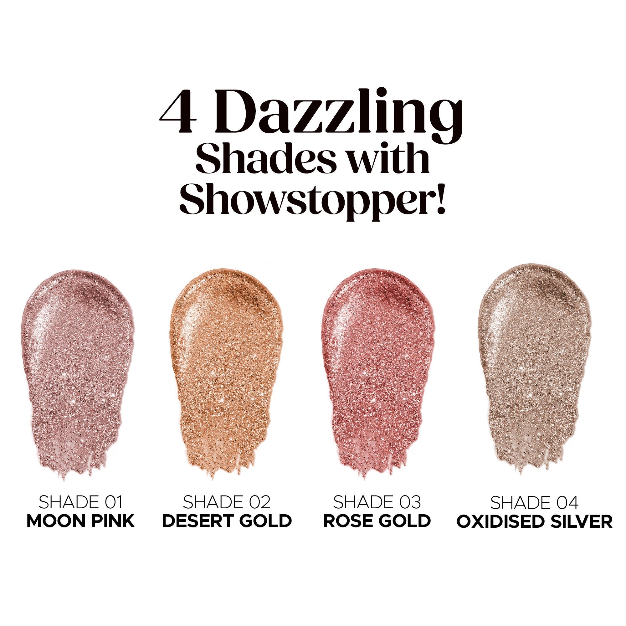 Hilary Rhoda Showstopper Liquid Eyeshadow - Desert Gold 02