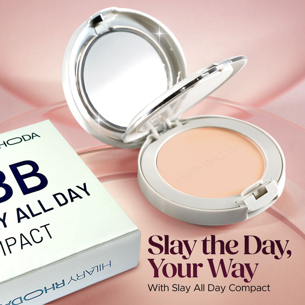 Hilary Rhoda Slay All Day Matte Compact - Natural 02