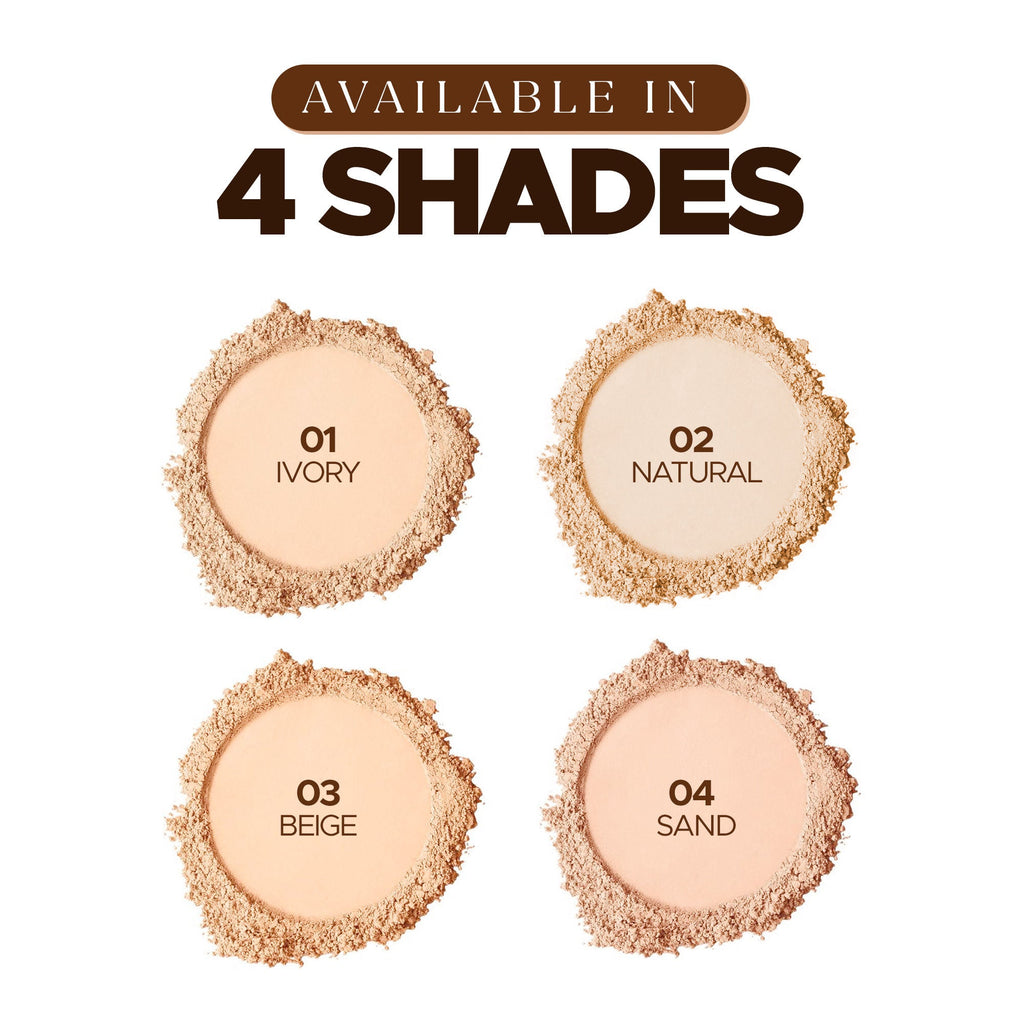 Hilary Rhoda Slay All Day Matte Compact - Natural 02