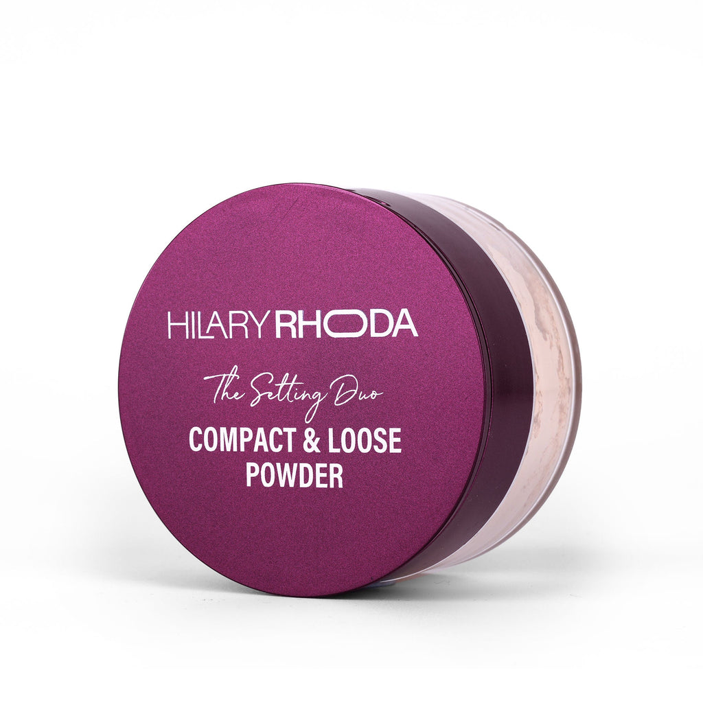 Hilary Rhoda The Setting Duo Matte Compact Powder - Natural 02
