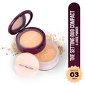 Hilary Rhoda The Setting Duo Matte Compact Powder - Beige 03