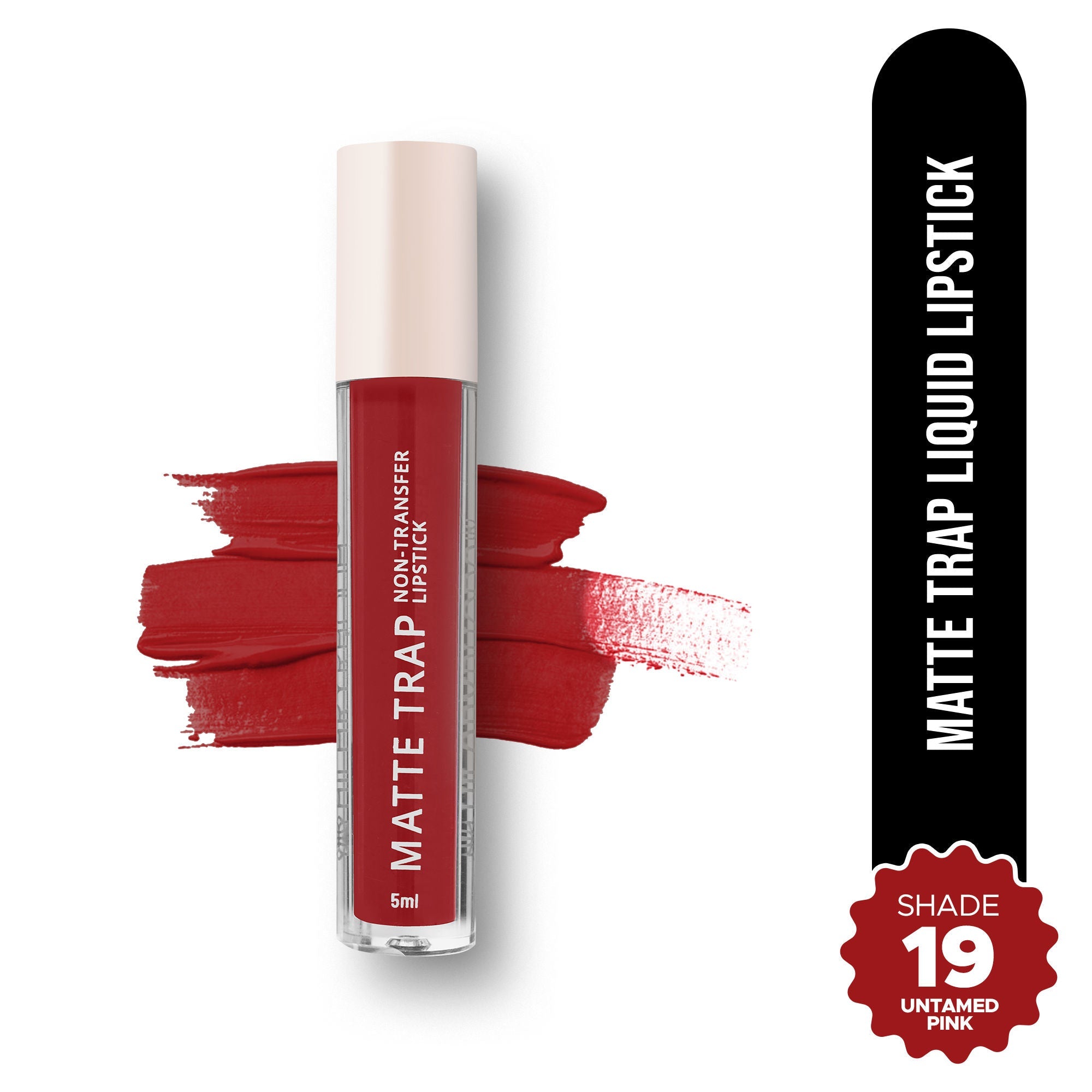 Hilary Rhoda Matte Trap Liquid Lipstick - Untamed Pink 19