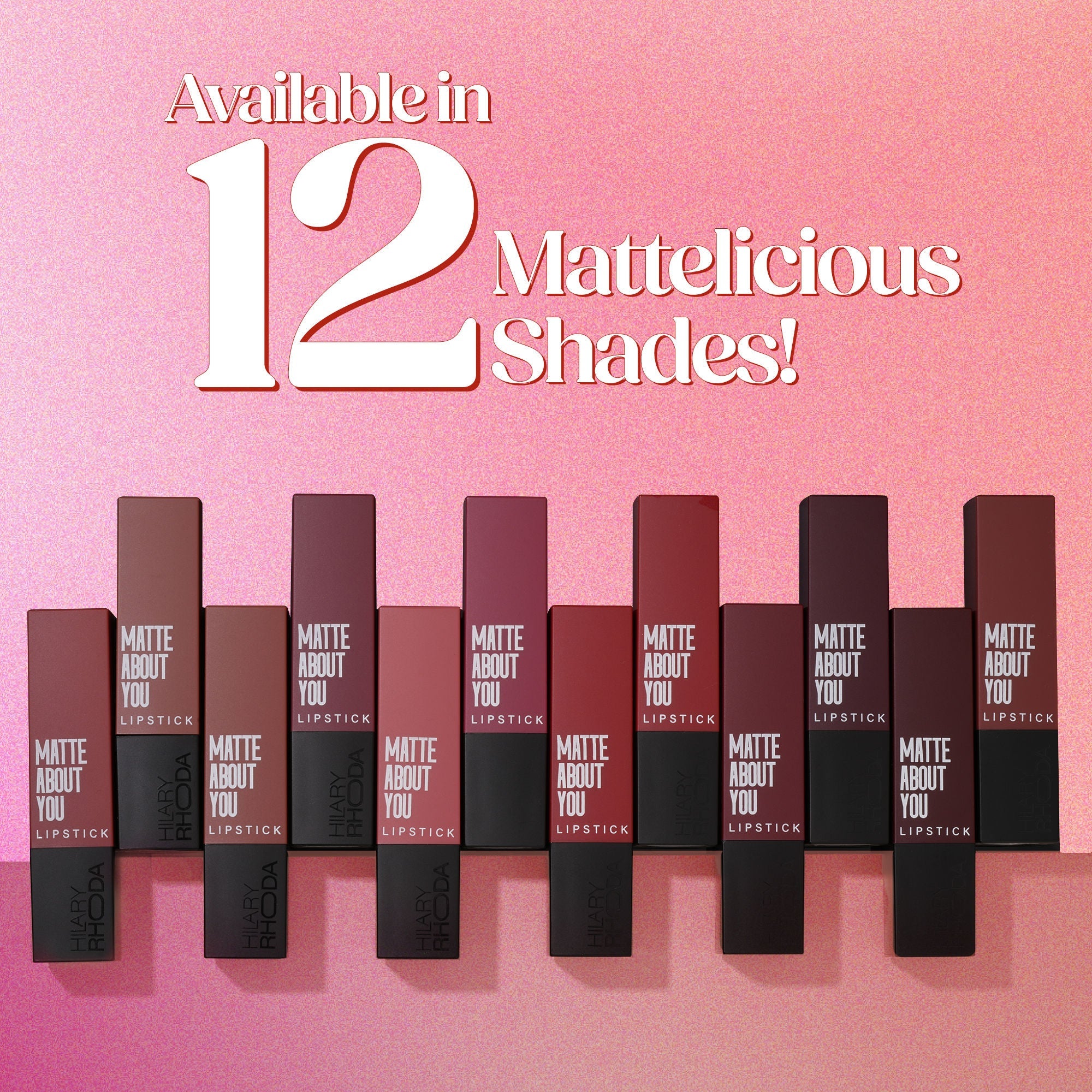 Hilary Rhoda Matte About You Lipstick - Hazel Hug 02