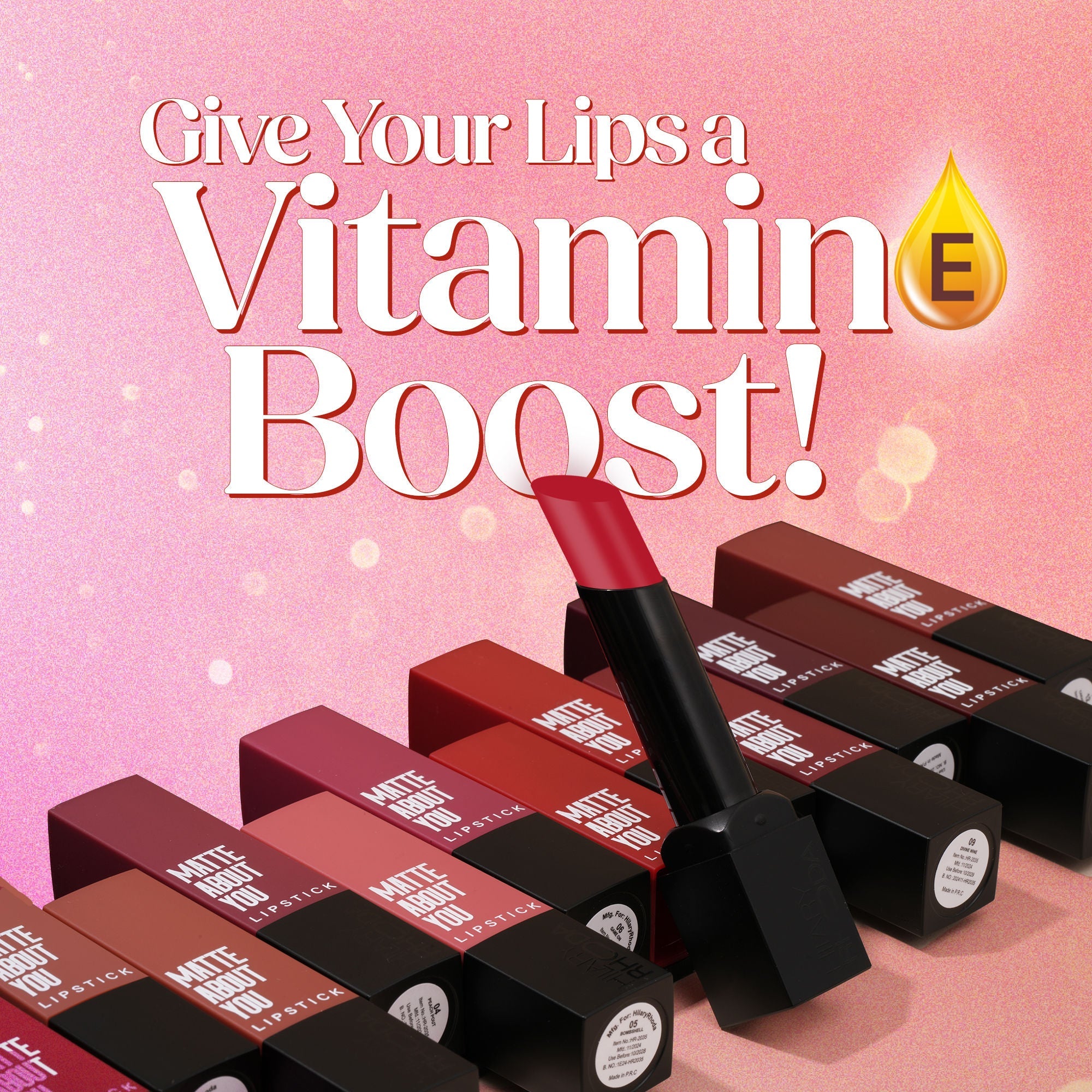 Hilary Rhoda Matte About You Lipstick - Game On 06