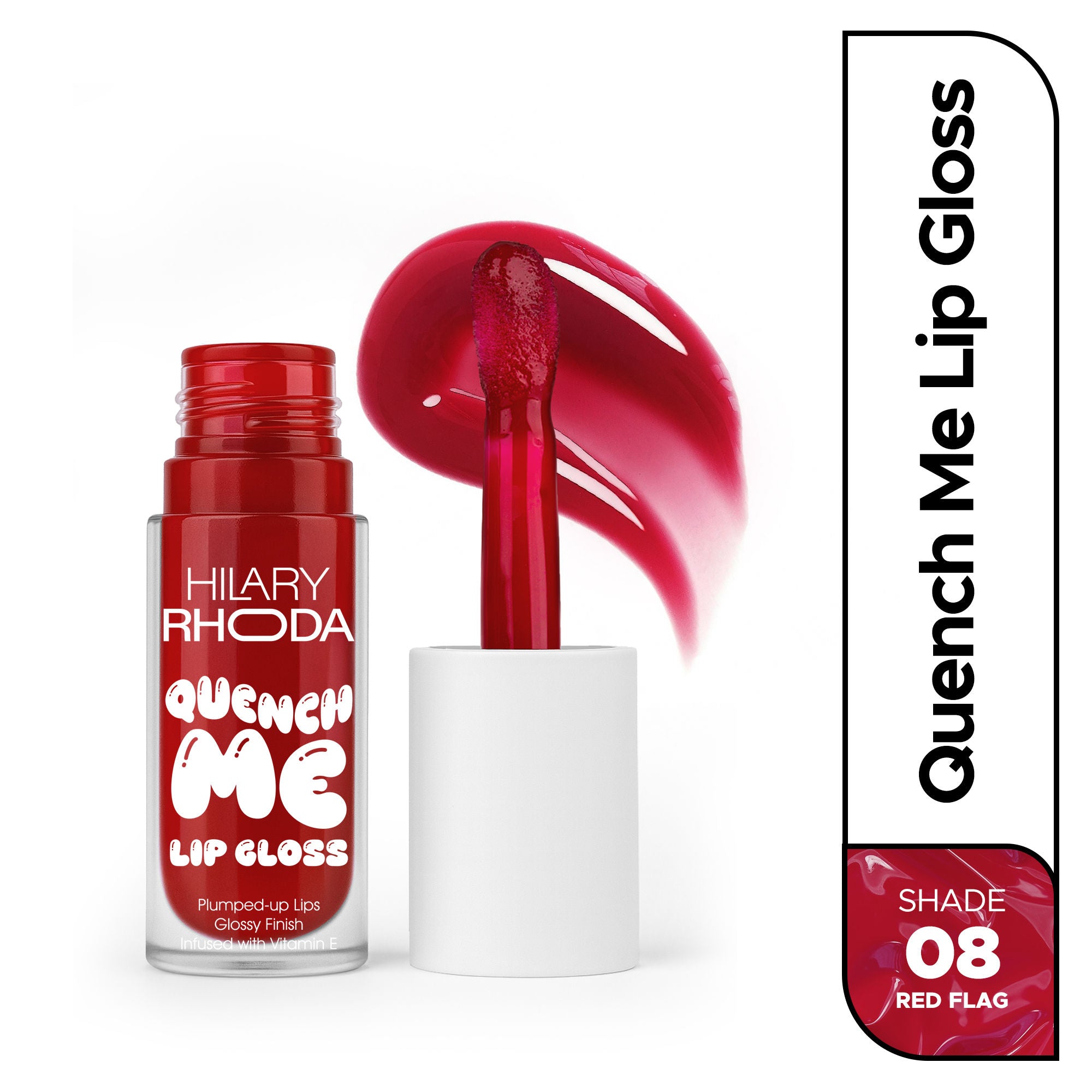 Hilary Rhoda Quench Me Lip Gloss - Red Flag 08