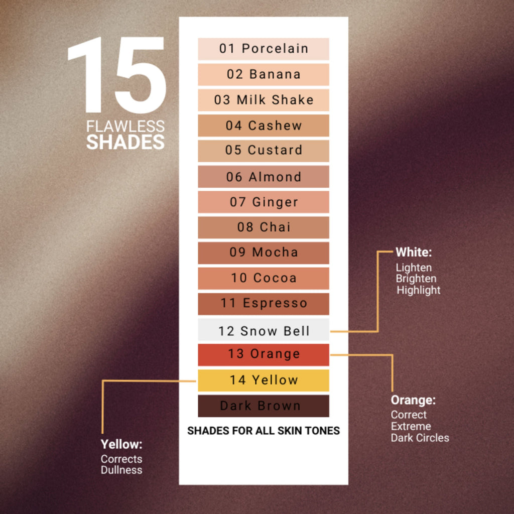 CUFFS N LASHES Cover It All Liquid Concealer - 13 Orange