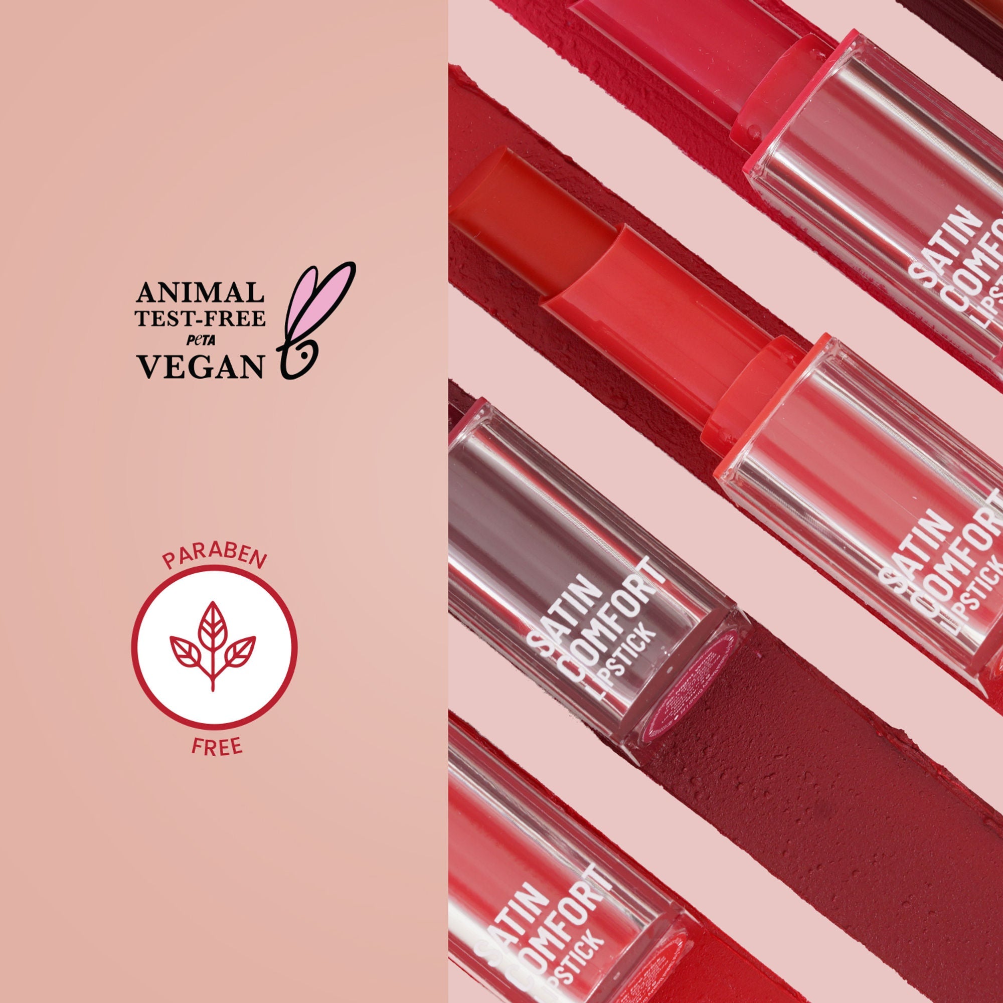 Swiss Beauty Satin Comfort Smooth Glide, Highly Pigmented , Ultra Hydrating Lipstick - 4 Toasted Brown