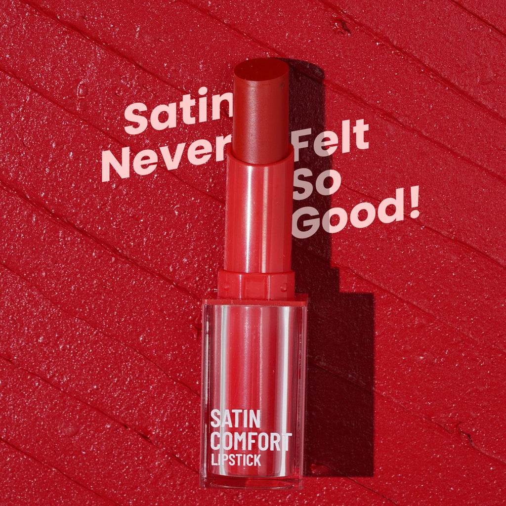 Swiss Beauty Satin Comfort Smooth Glide, Highly Pigmented , Ultra Hydrating Lipstick - 20 Night Wine