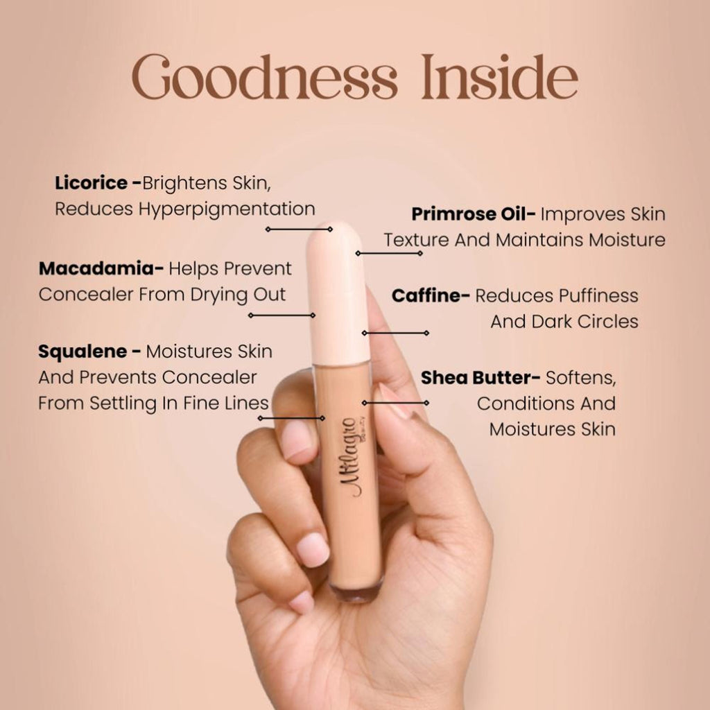 Milagro Beauty Under Cover Wizard Concealer - Rose Beige