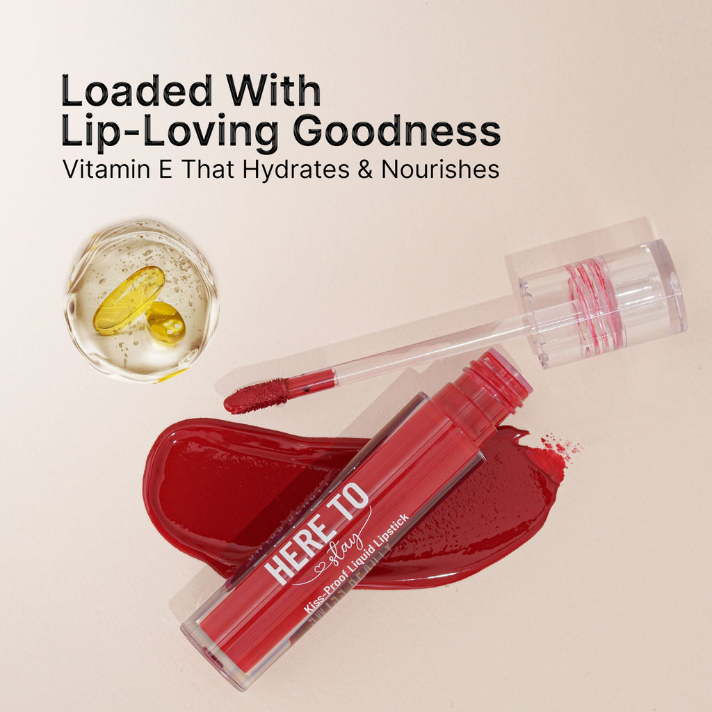 Swiss Beauty Select Here To Stay Kiss Proof Liquid Lipstick - 9 Shocking Pink